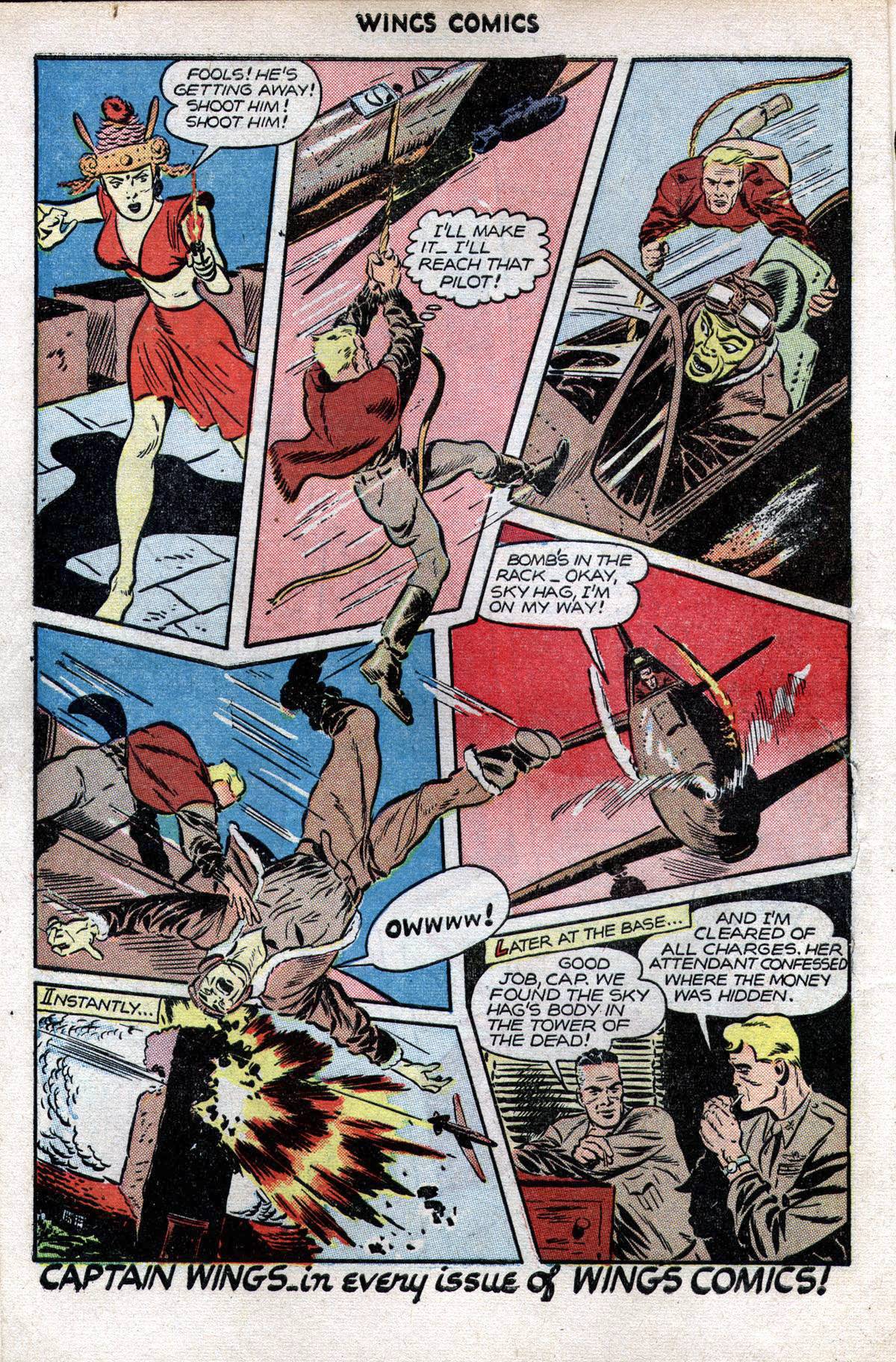 Read online Wings Comics comic -  Issue #76 - 12