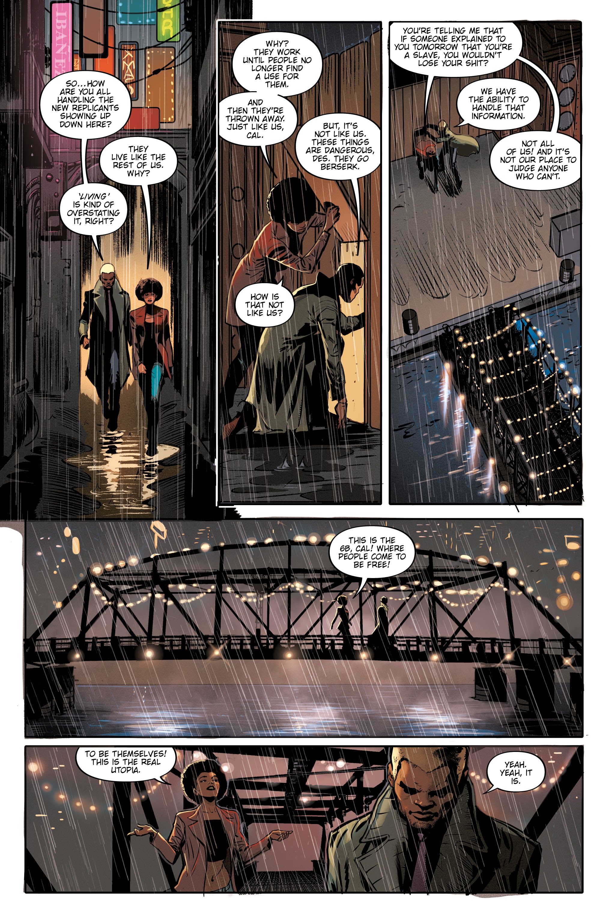 Read online Blade Runner Origins comic -  Issue #6 - 26