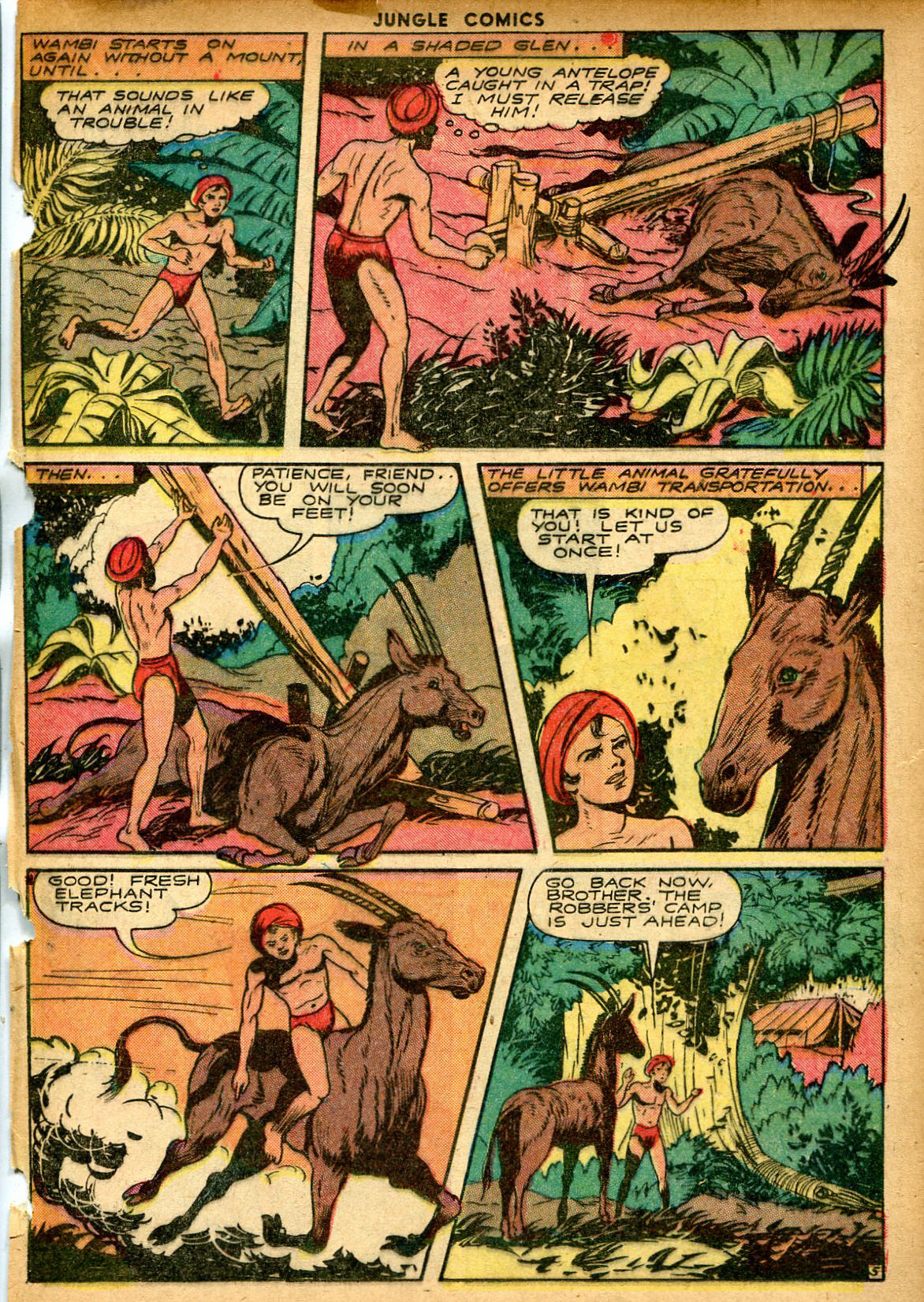 Read online Jungle Comics comic -  Issue #52 - 25