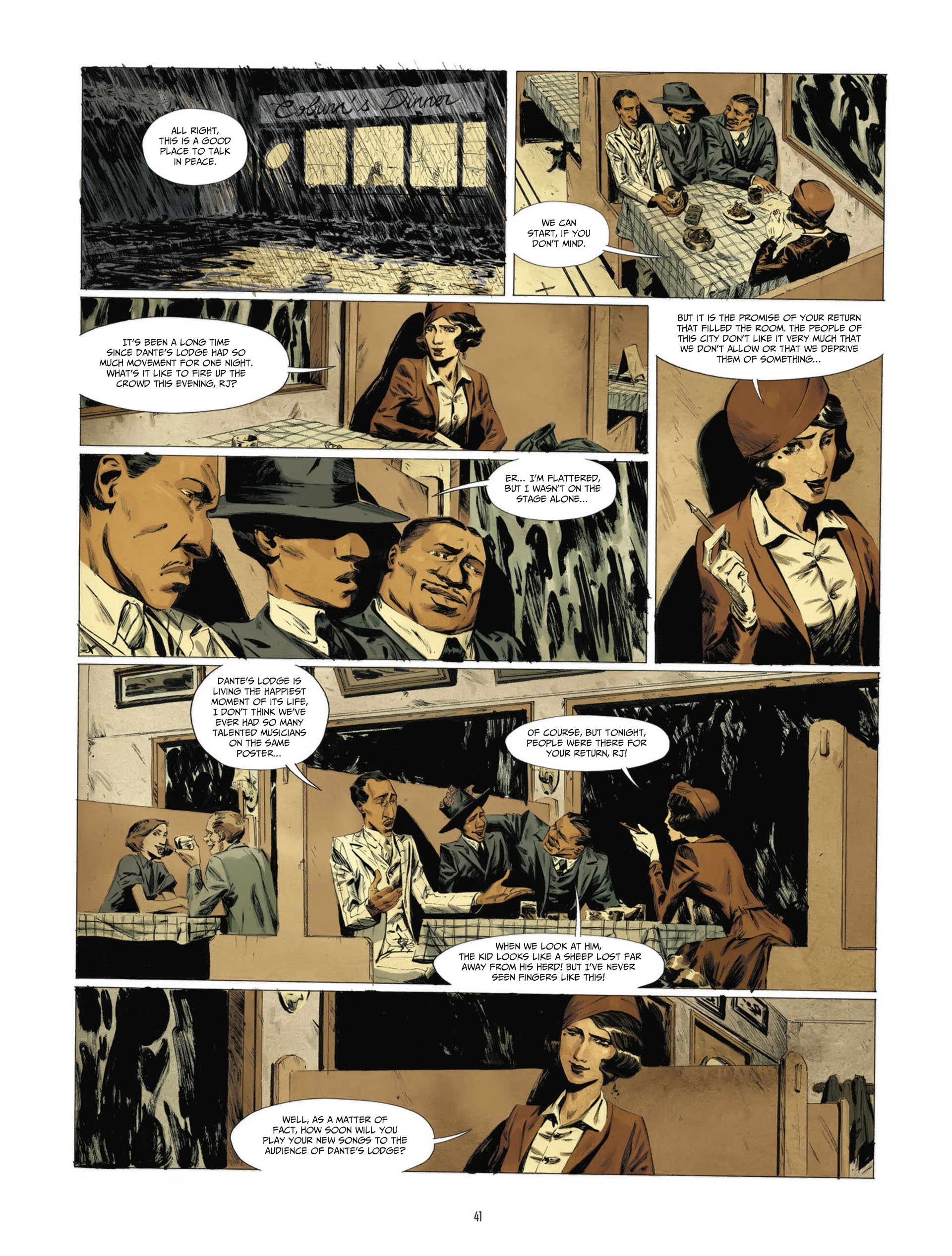 Read online Blue Note comic -  Issue #2 - 41