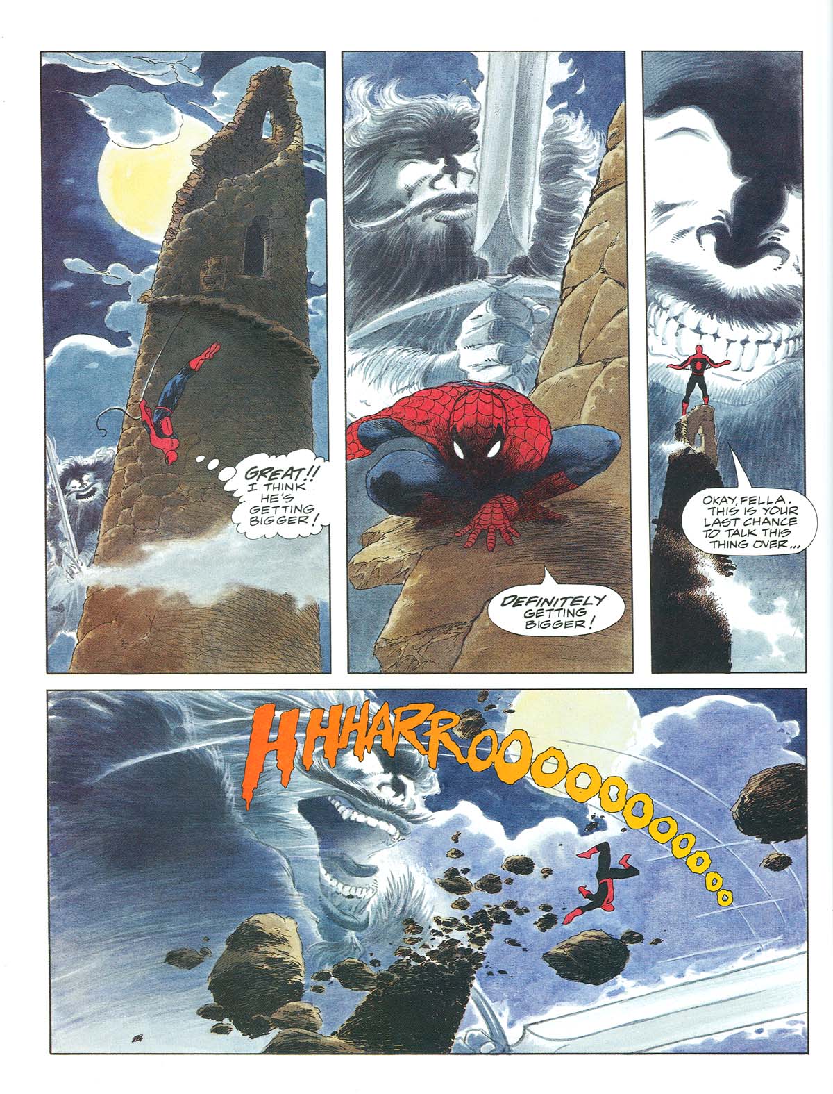 Read online Marvel Graphic Novel comic -  Issue #63 - Spider-Man - Spirits of the Earth - 27