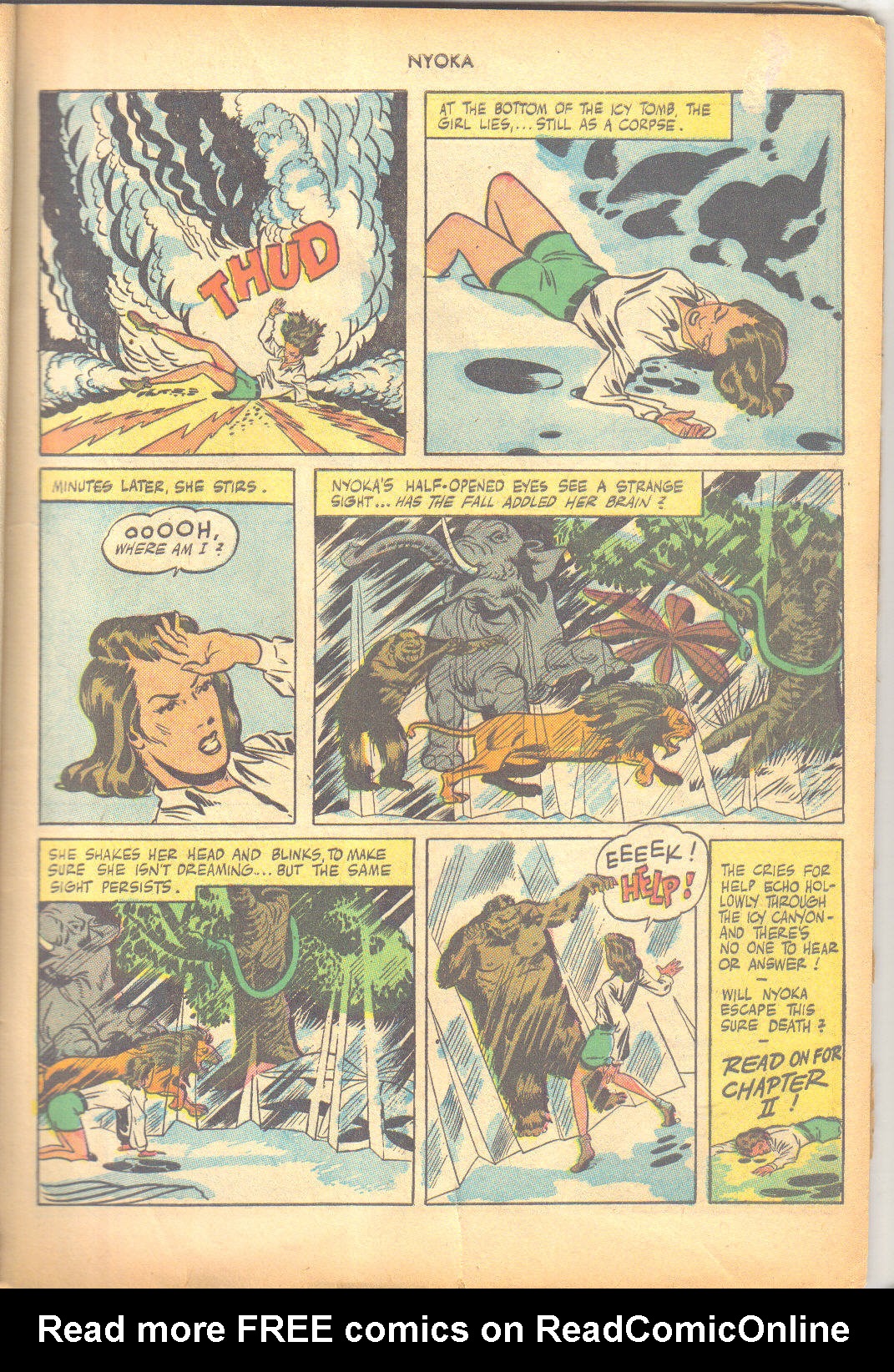 Read online Nyoka the Jungle Girl (1945) comic -  Issue #7 - 11