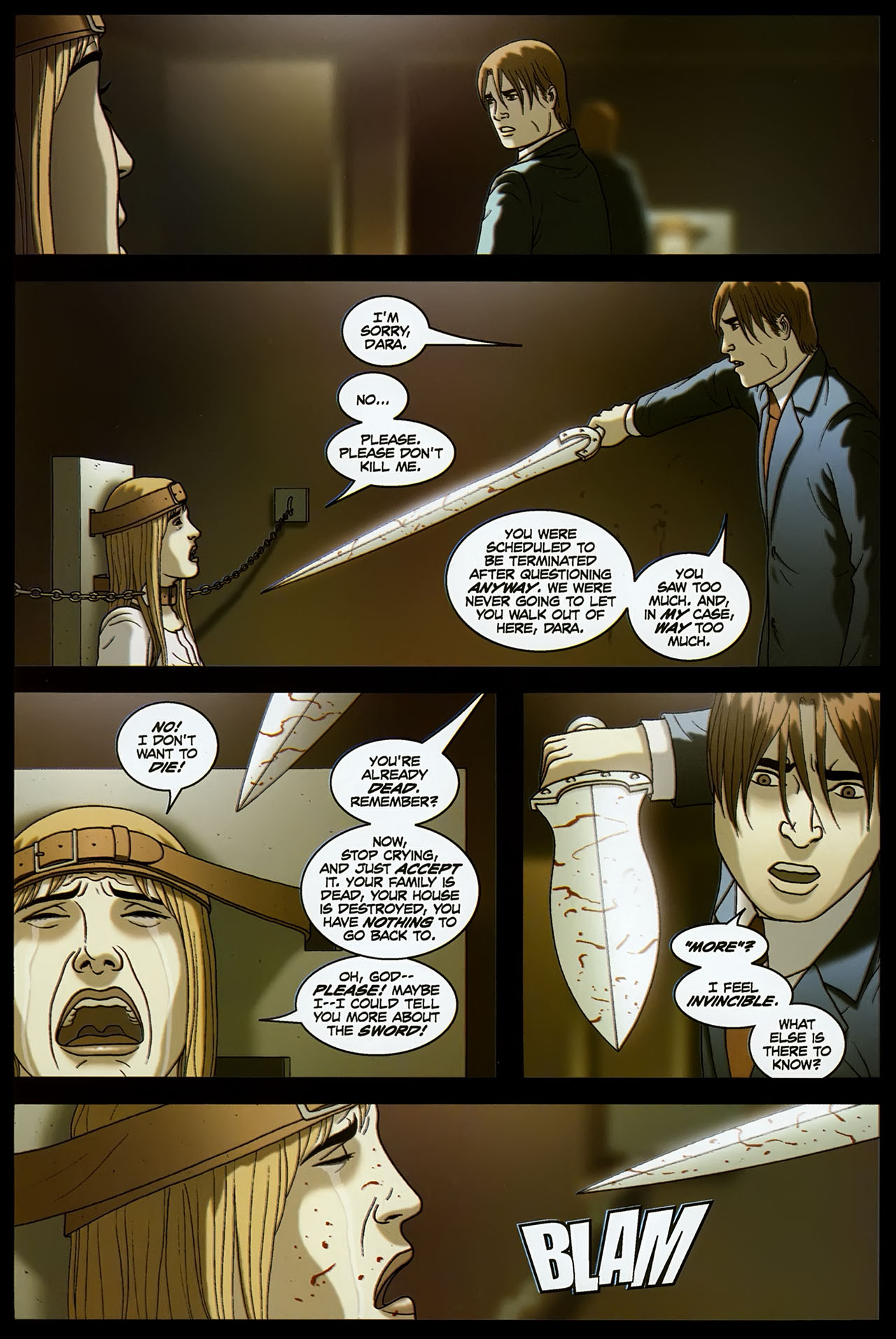 Read online The Sword comic -  Issue #5 - 19