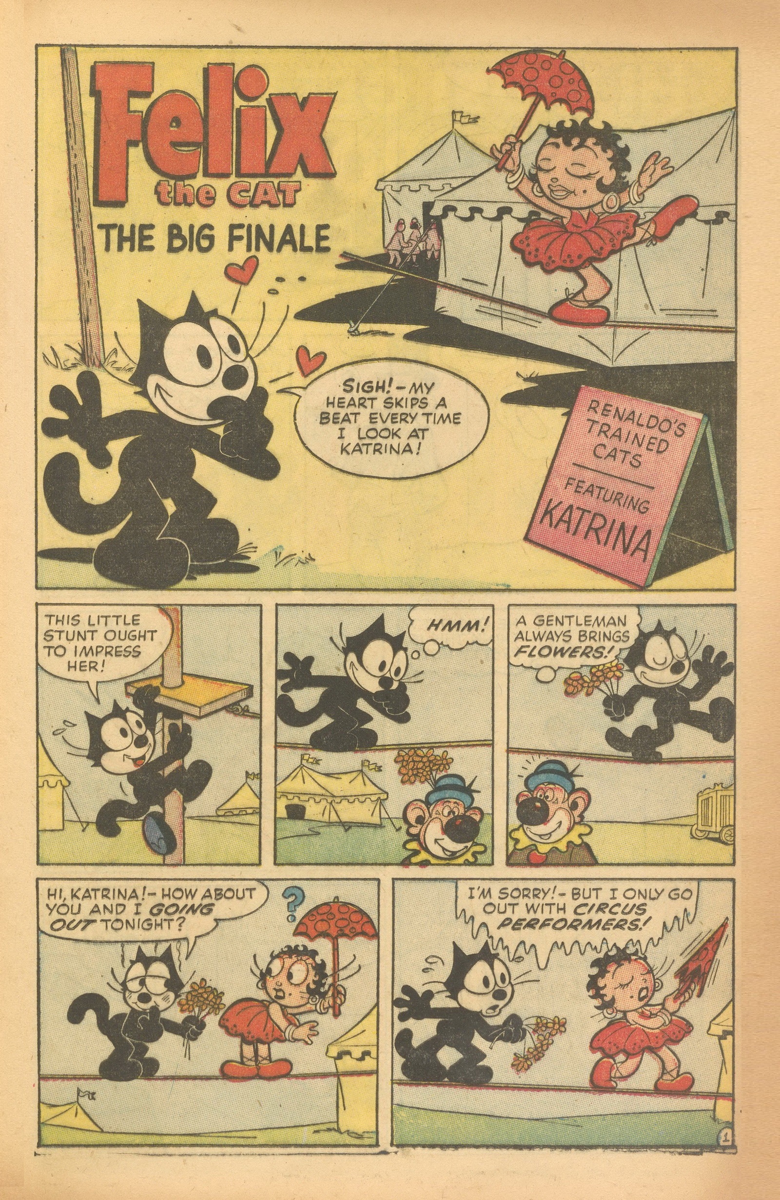 Read online Felix the Cat (1955) comic -  Issue #70 - 21