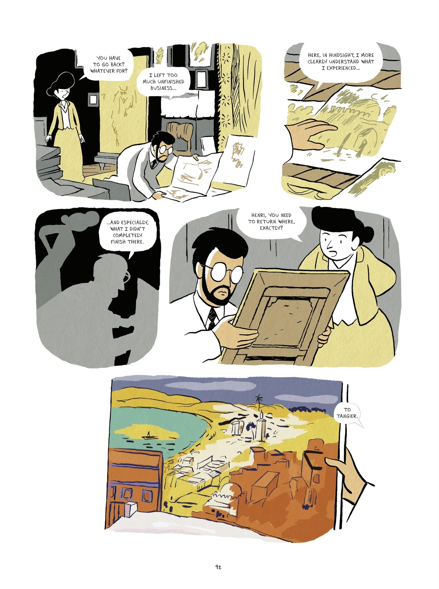 Read online Tangier in the Rain comic -  Issue # TPB - 90
