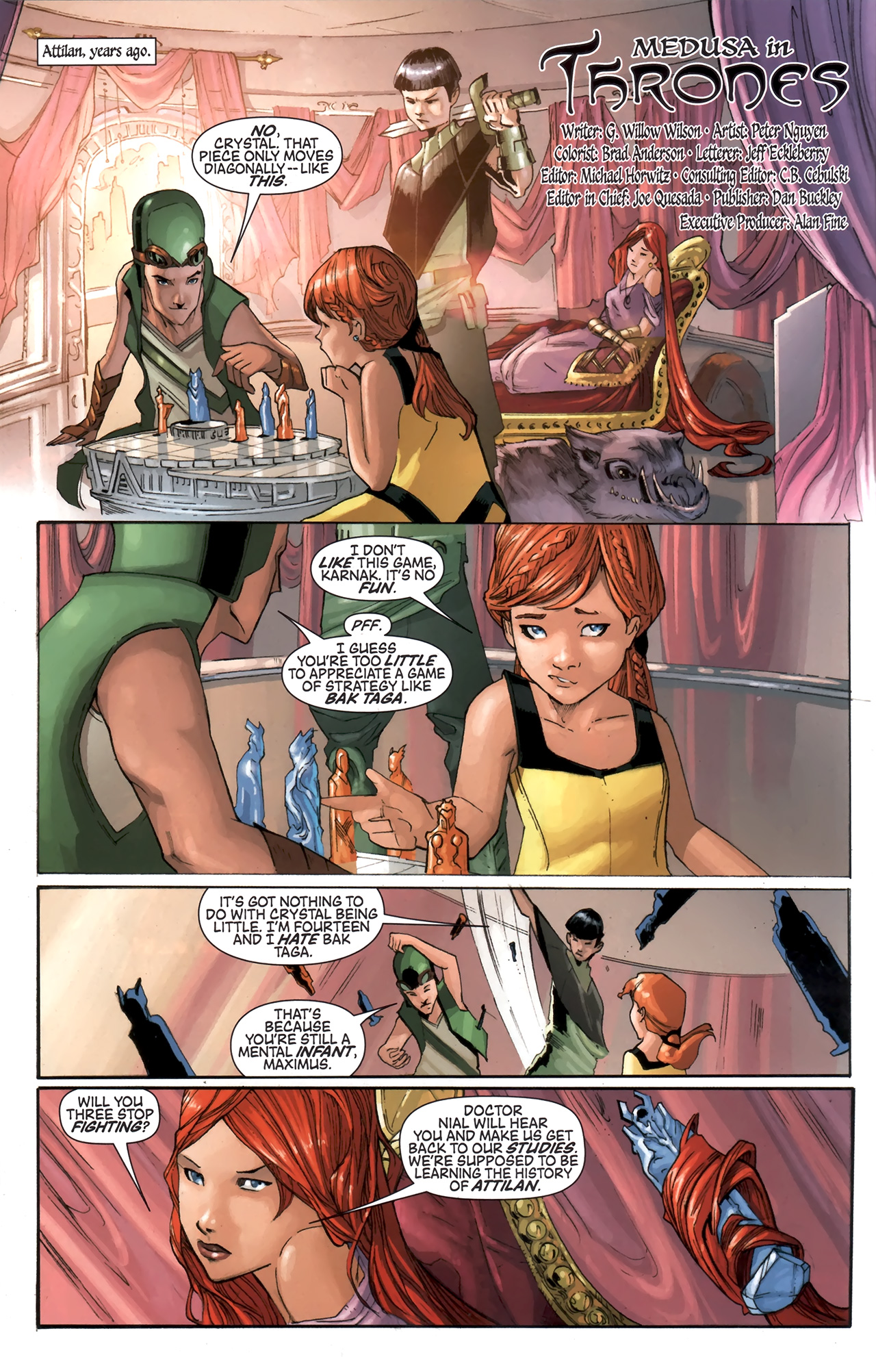 Read online Women of Marvel (2011) comic -  Issue #1 - 3