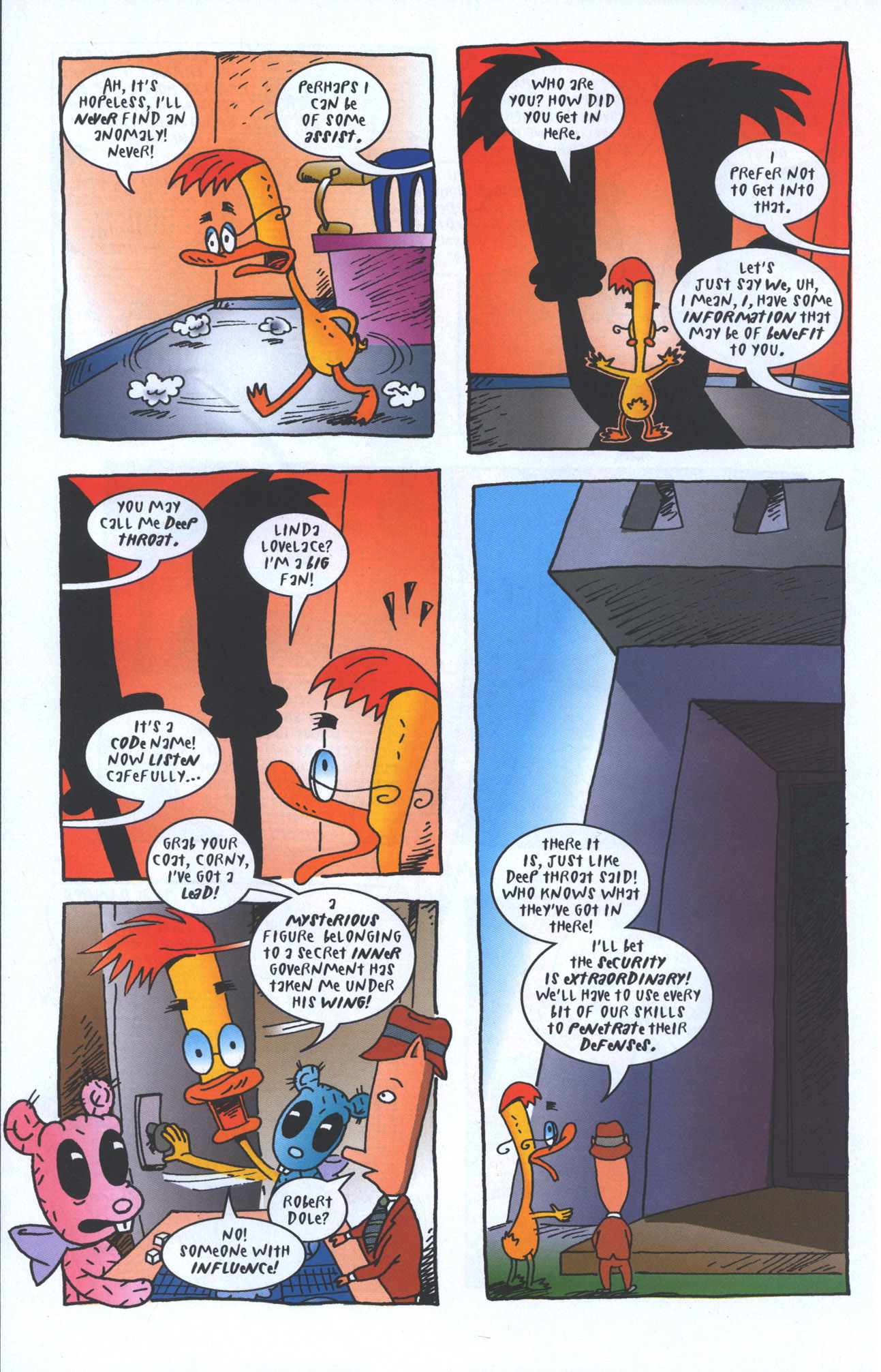 Read online Duckman (1994) comic -  Issue #5 - 16