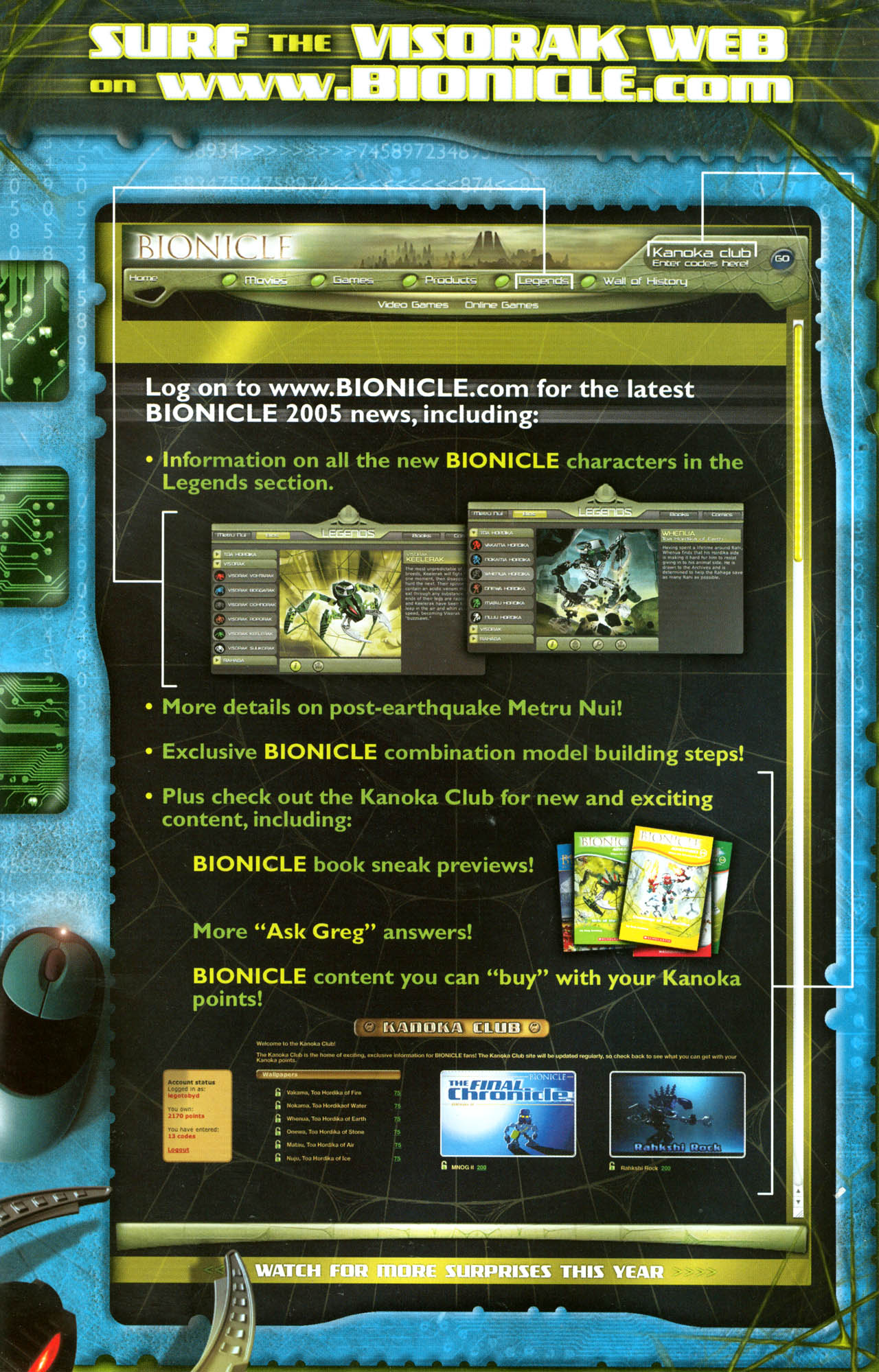 Read online Bionicle comic -  Issue #23 - 16