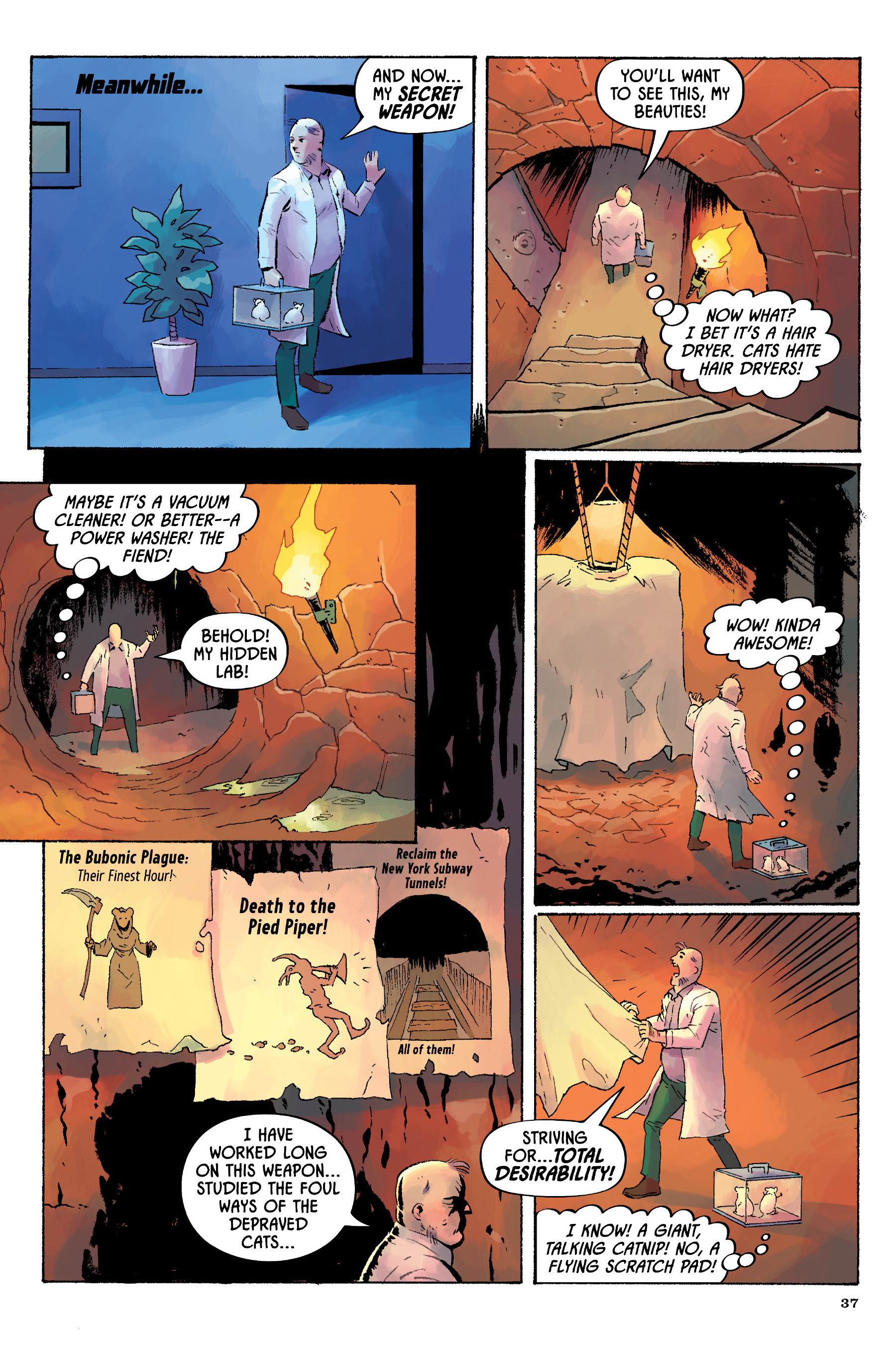 Read online Angel Catbird comic -  Issue # TPB 2 - 38