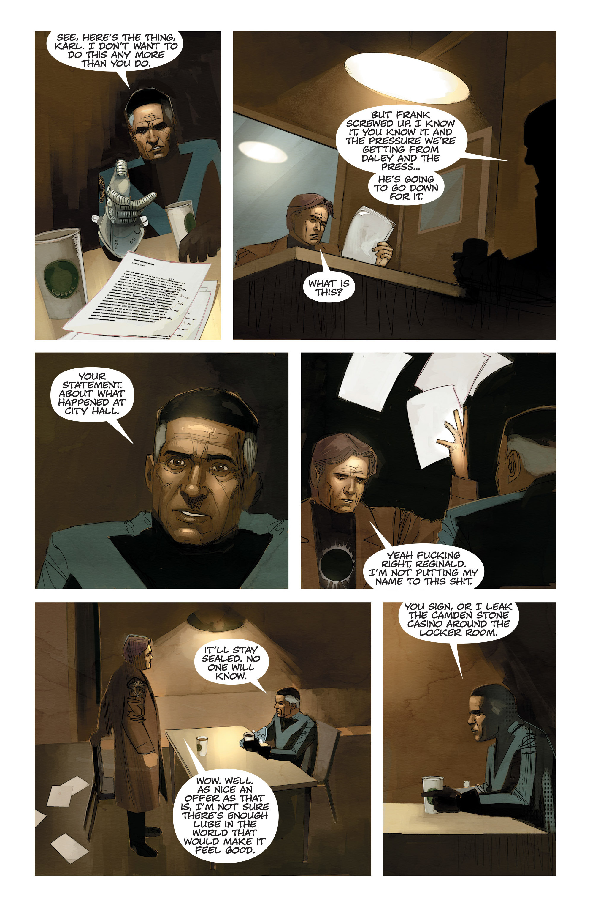 Read online C.O.W.L. comic -  Issue #10 - 18