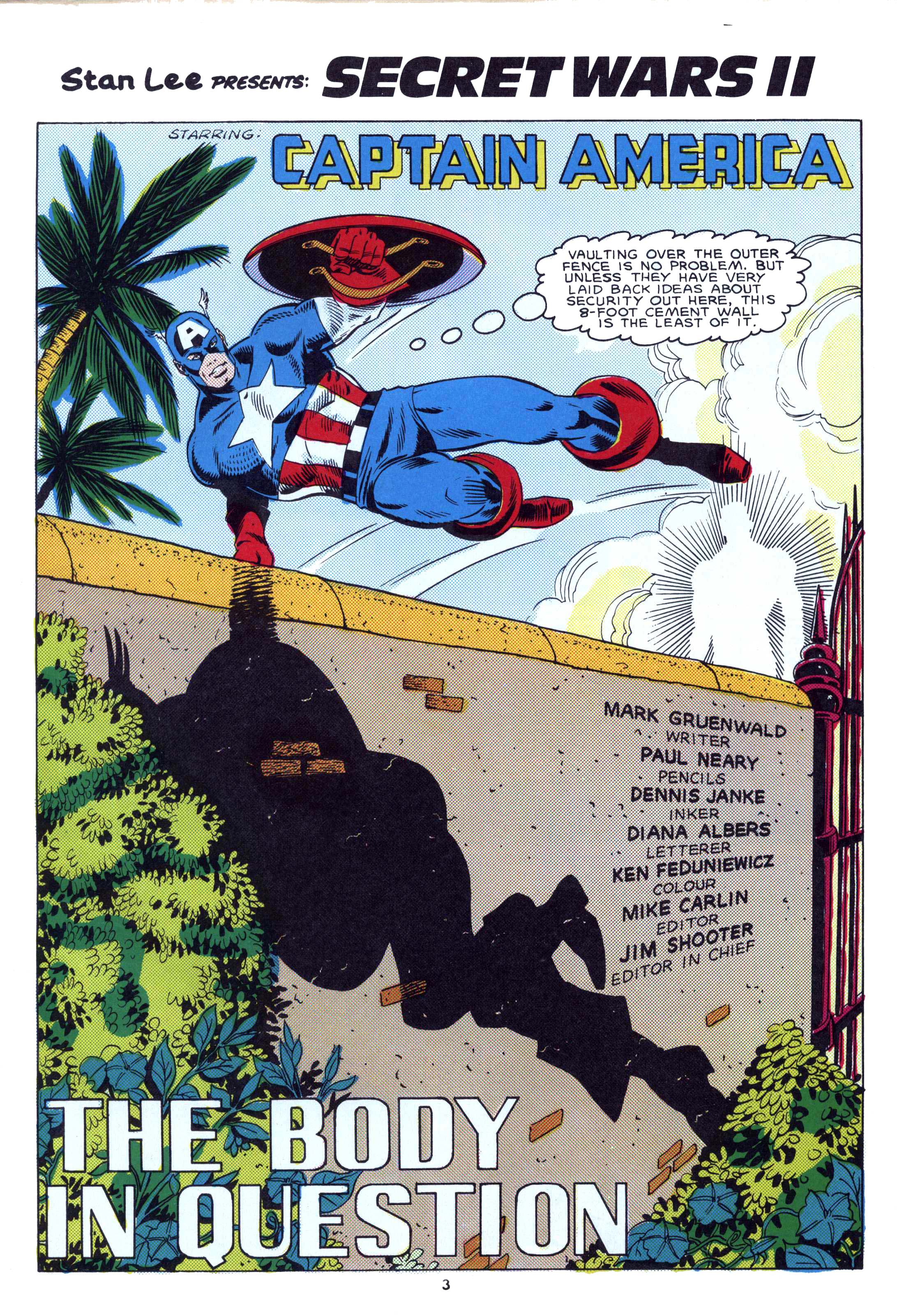 Read online Secret Wars (1985) comic -  Issue #34 - 3
