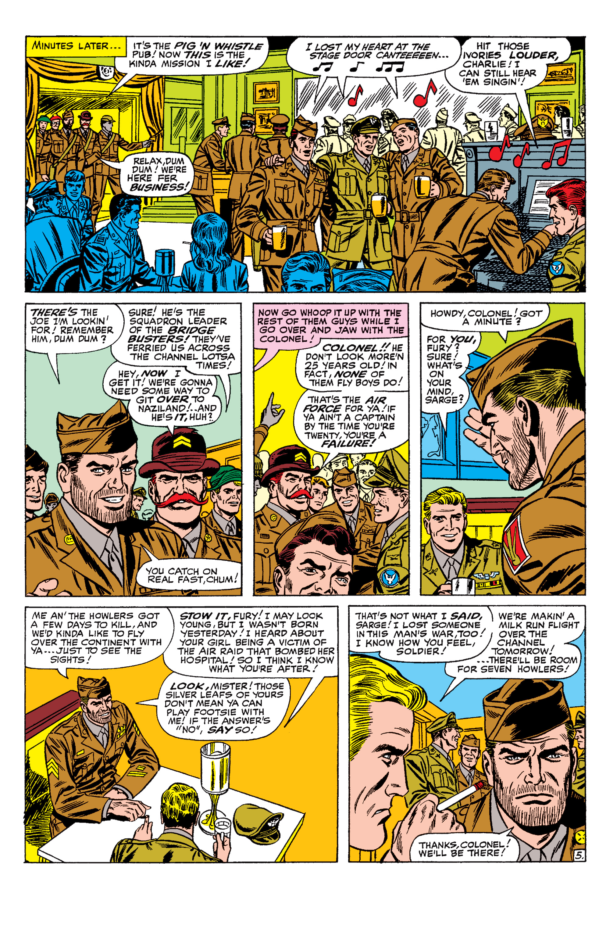 Read online Sgt. Fury Epic Collection: The Howling Commandos comic -  Issue # TPB 1 (Part 5) - 23
