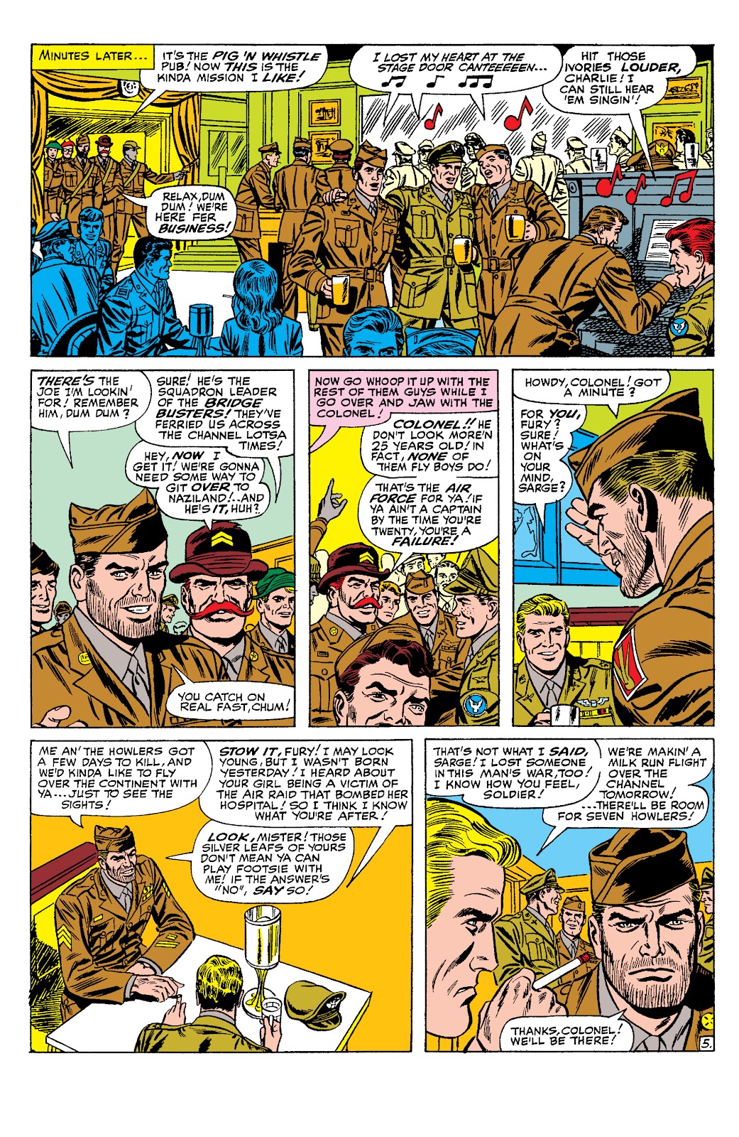 Sgt. Fury Epic Collection: The Howling Commandos issue TPB 1 (Part 5) - Page 23