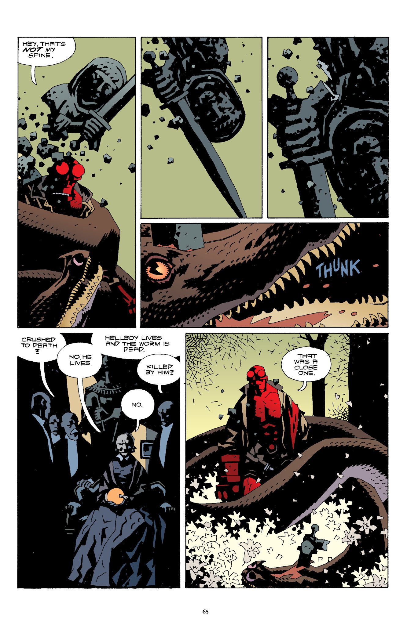 Read online Hellboy The Complete Short Stories comic -  Issue # TPB 1 (Part 1) - 66