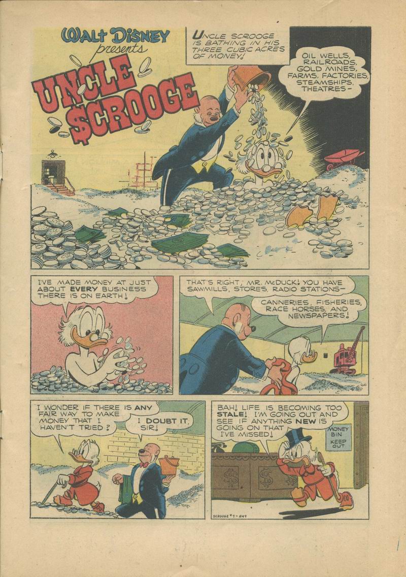 Read online Uncle Scrooge (1953) comic -  Issue #7 - 3