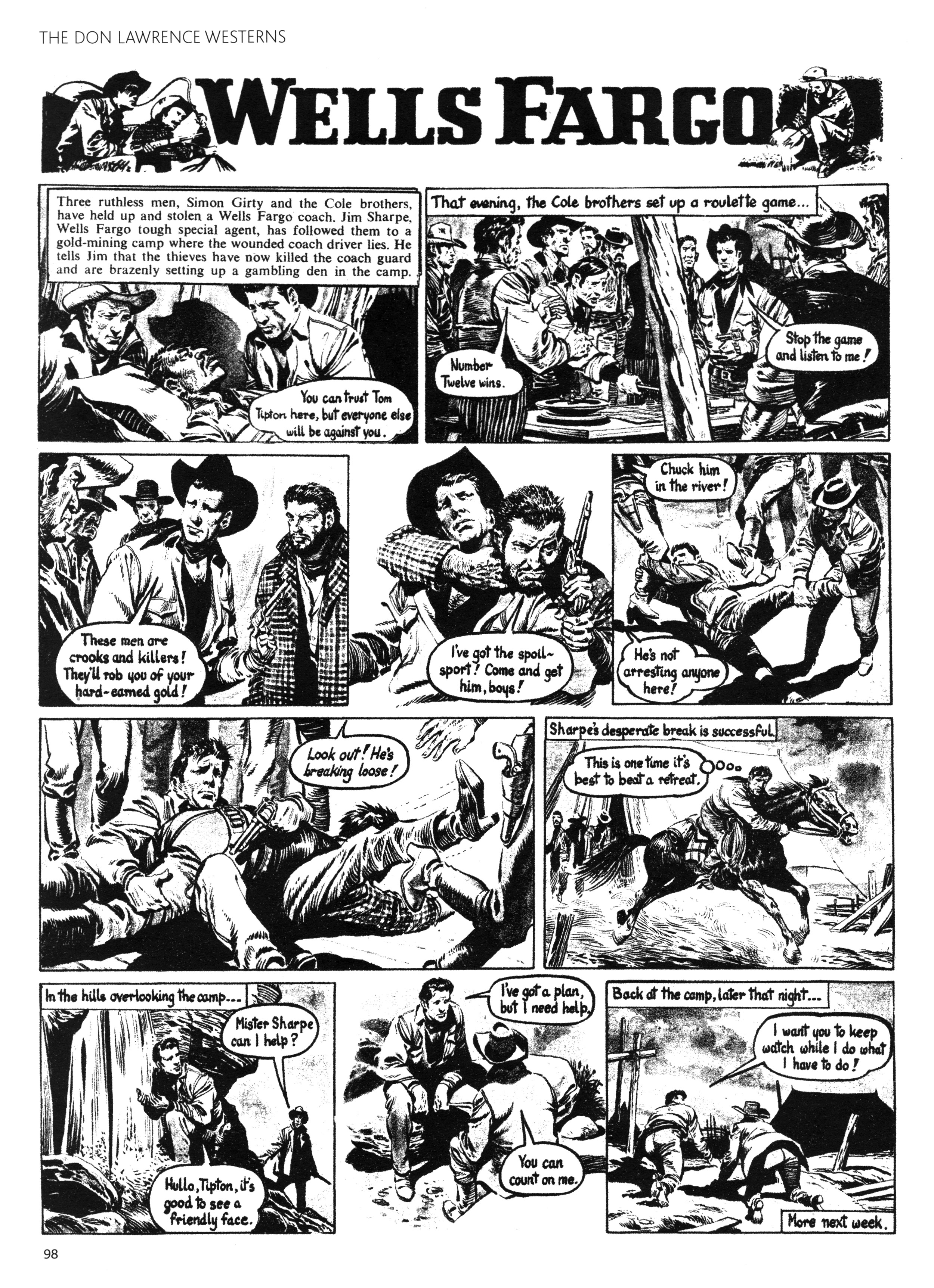 Read online Don Lawrence Westerns comic -  Issue # TPB (Part 1) - 102
