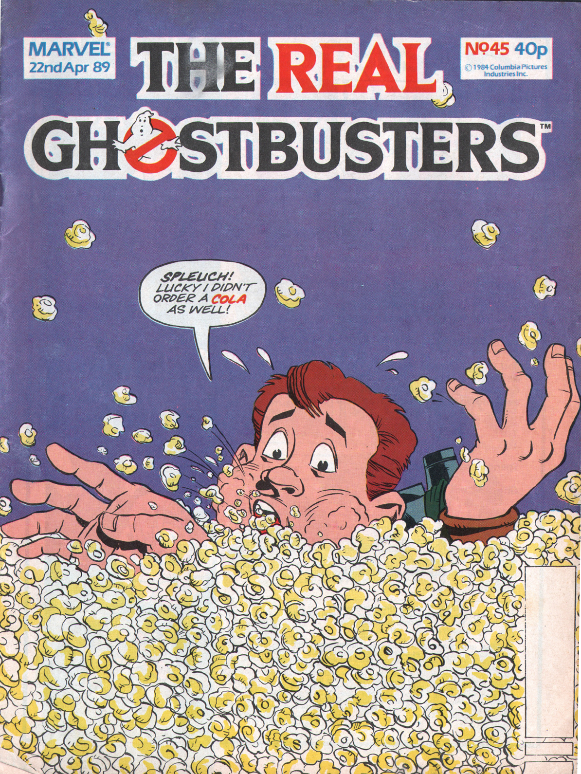 Read online The Real Ghostbusters comic -  Issue #45 - 1