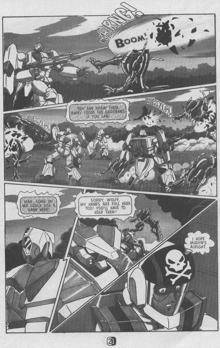 Robotech II: The Sentinels issue Robotech II: The Sentinels Book 3 Issue #14 - Page 24