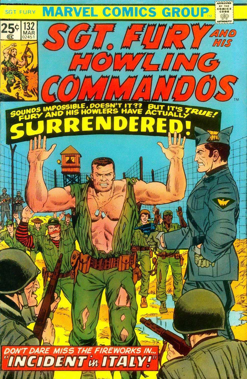 Read online Sgt. Fury comic -  Issue #132 - 1