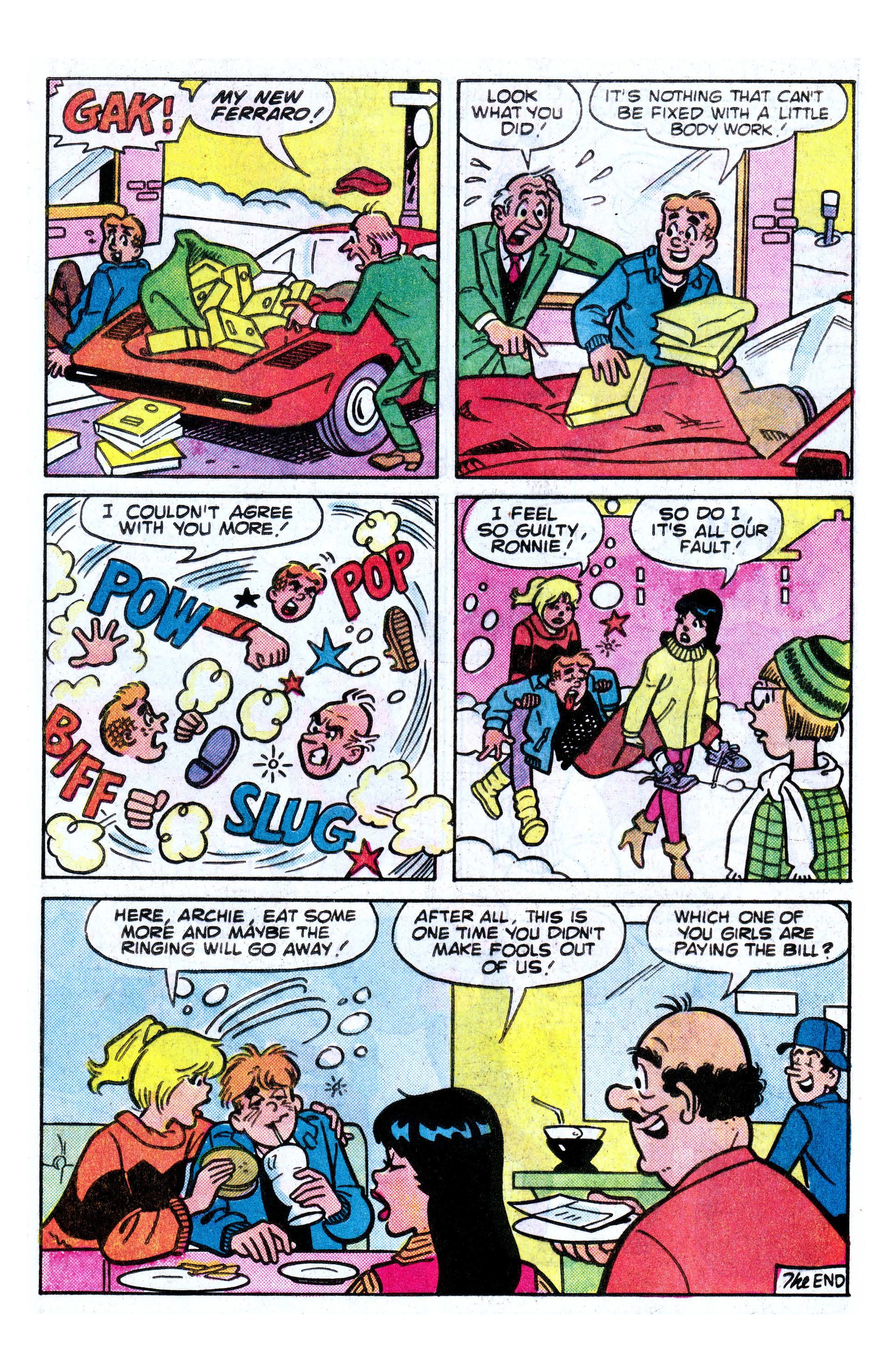 Read online Archie (1960) comic -  Issue #335 - 7