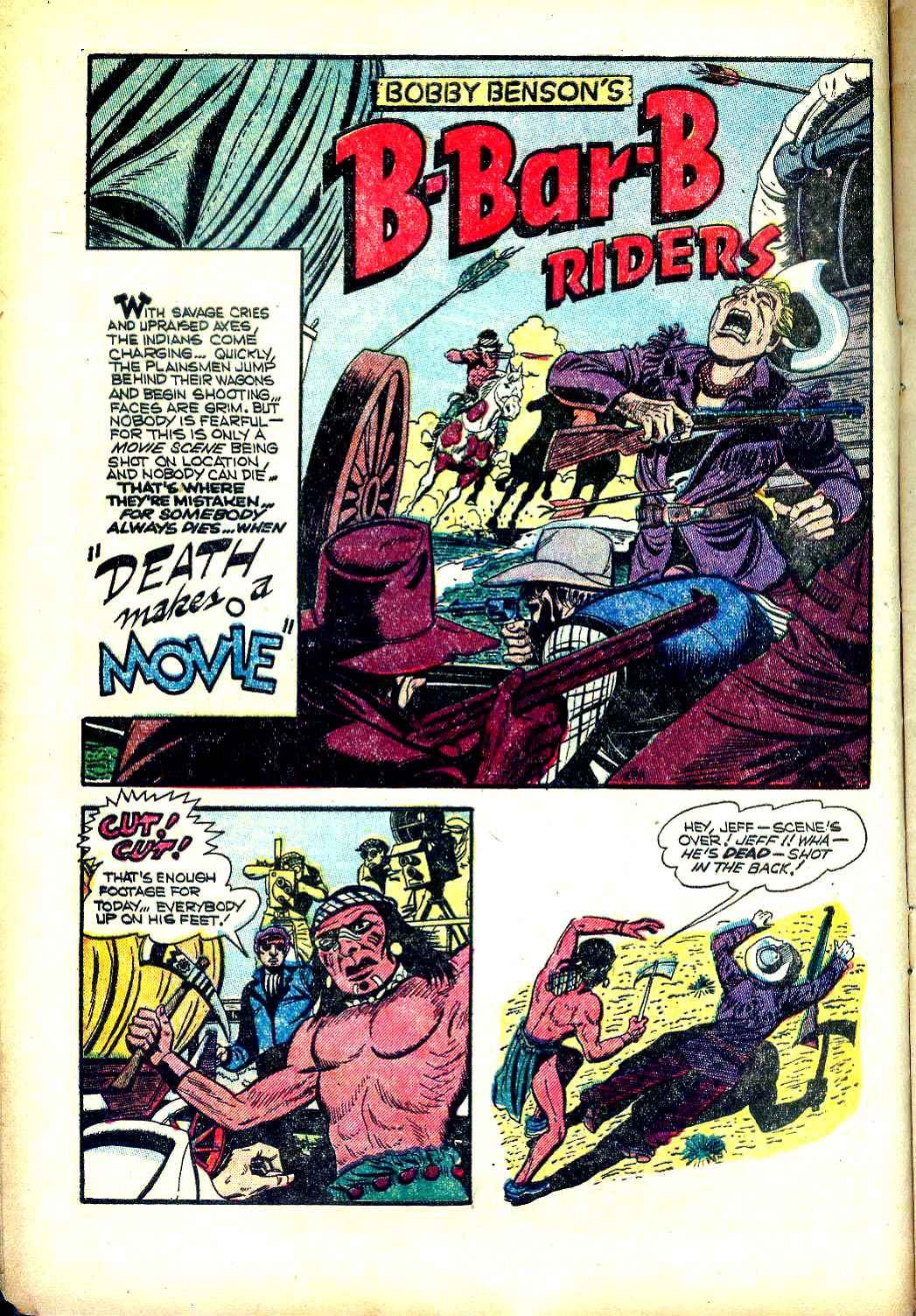 Read online Bobby Benson's B-Bar-B Riders comic -  Issue #17 - 12