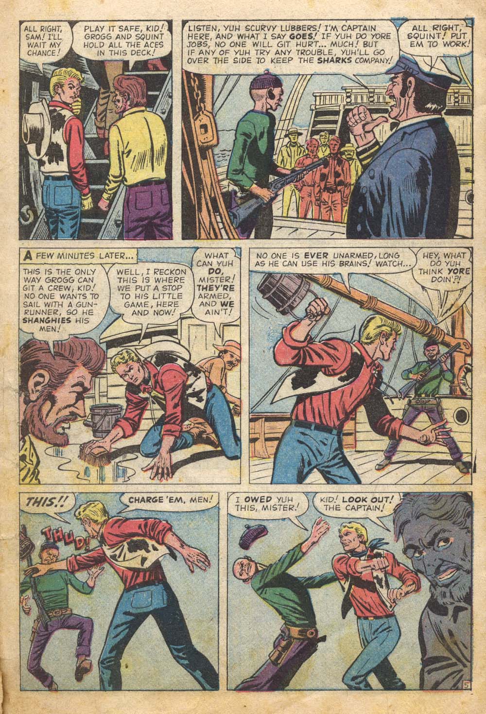 Read online Gunsmoke Western comic -  Issue #54 - 7