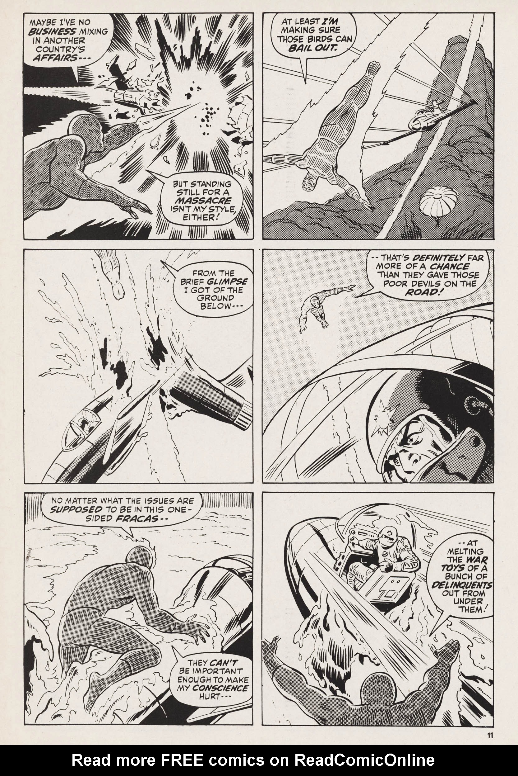 Read online Captain Britain (1976) comic -  Issue #18 - 11