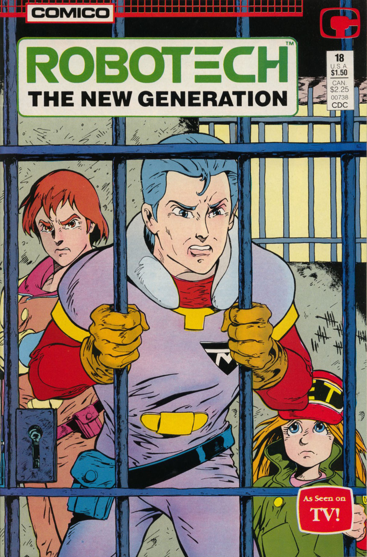 Read online Robotech The New Generation comic -  Issue #18 - 1