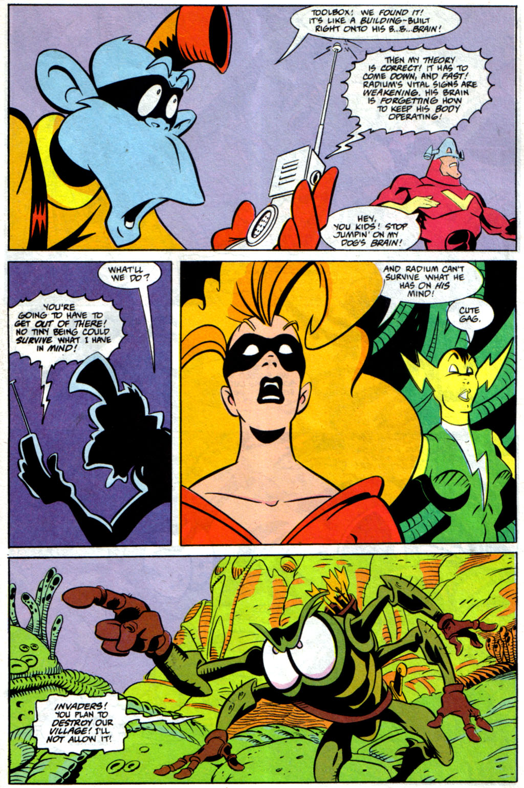 Read online Defenders of Dynatron City comic -  Issue #5 - 14
