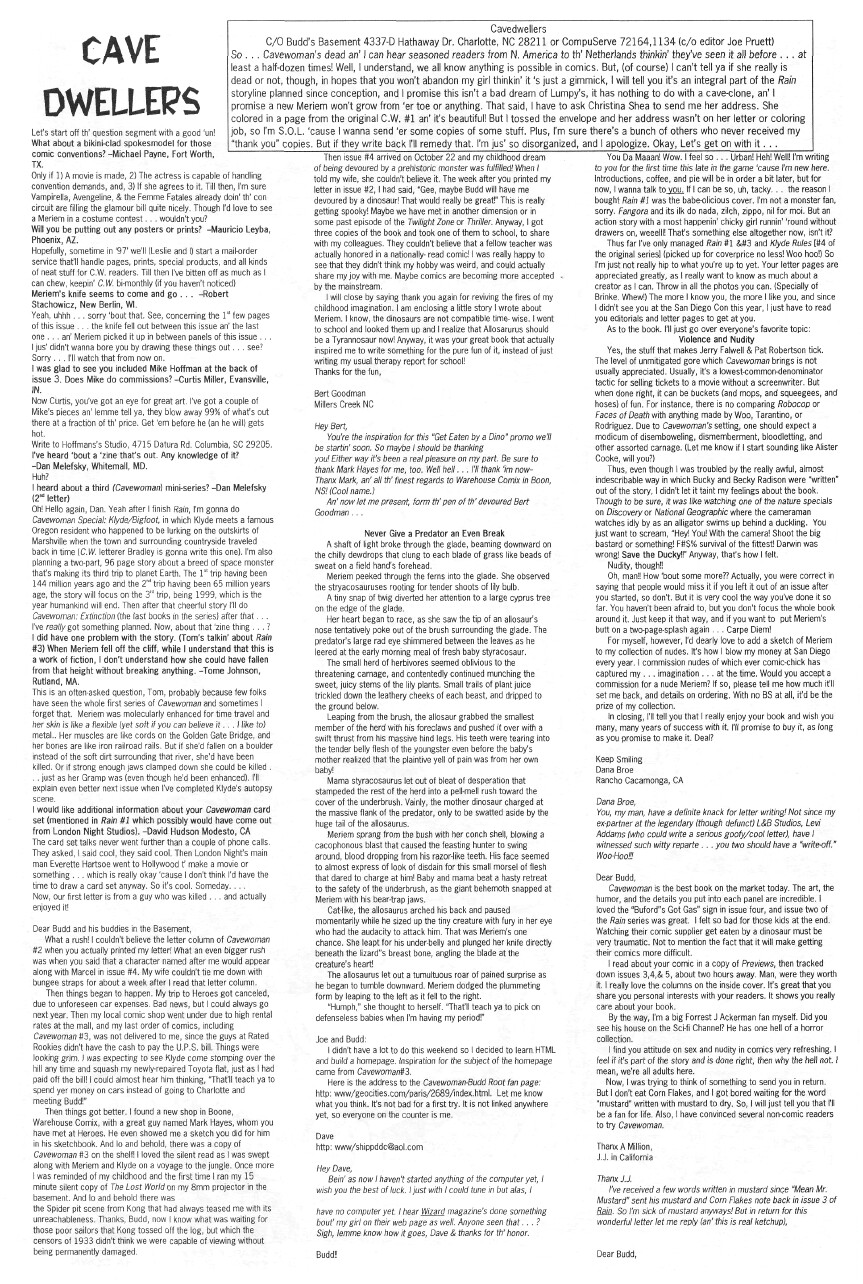 Read online Cavewoman: Rain comic -  Issue #5 - 29