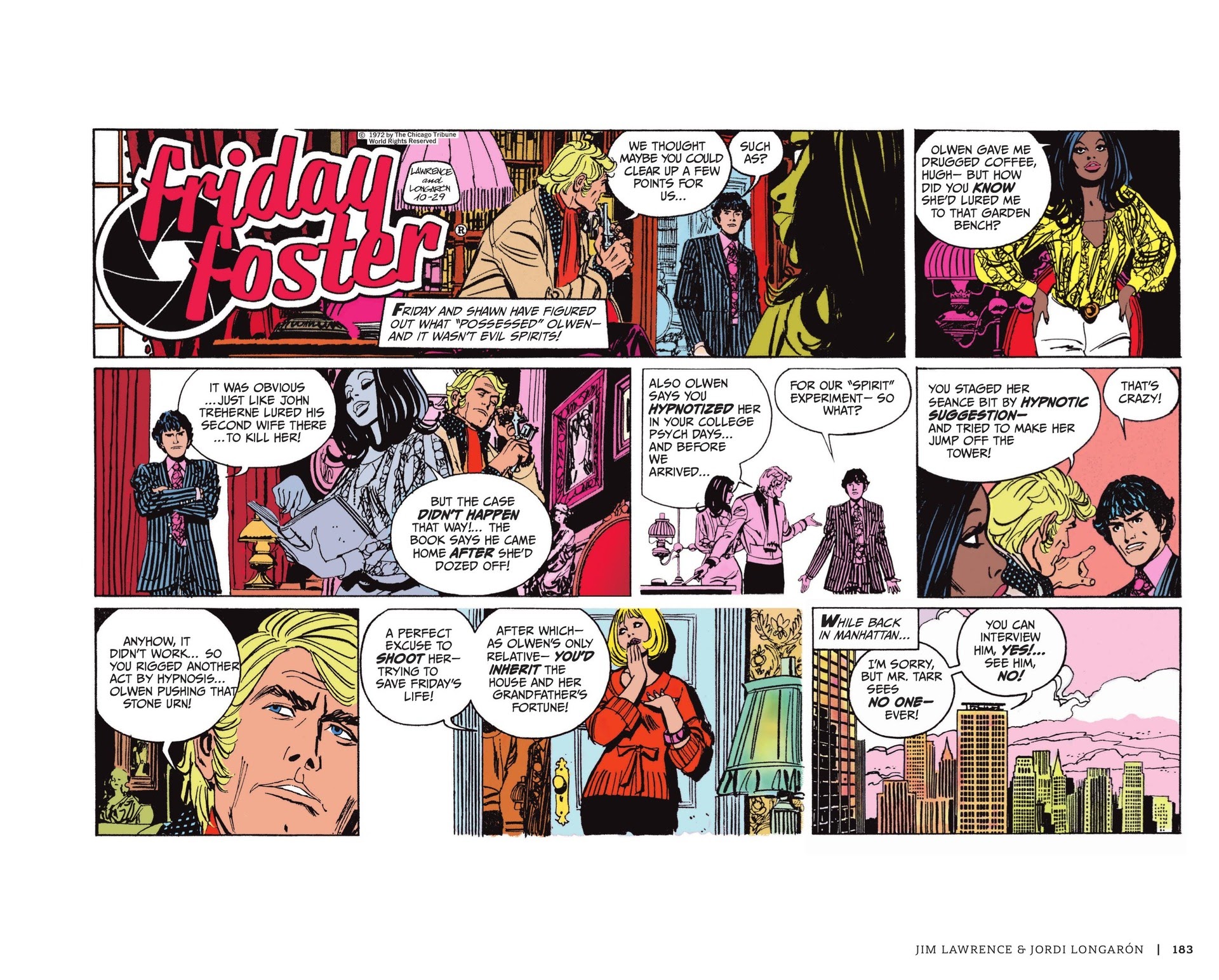 Read online Friday Foster: The Sunday Strips comic -  Issue # TPB (Part 2) - 84
