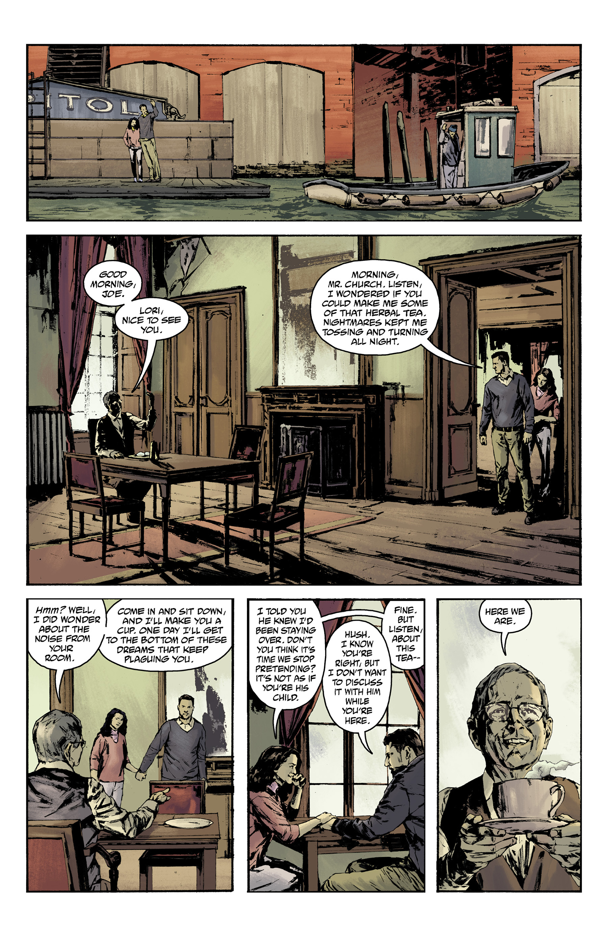 Read online Joe Golem: The Outer Dark comic -  Issue #1 - 16
