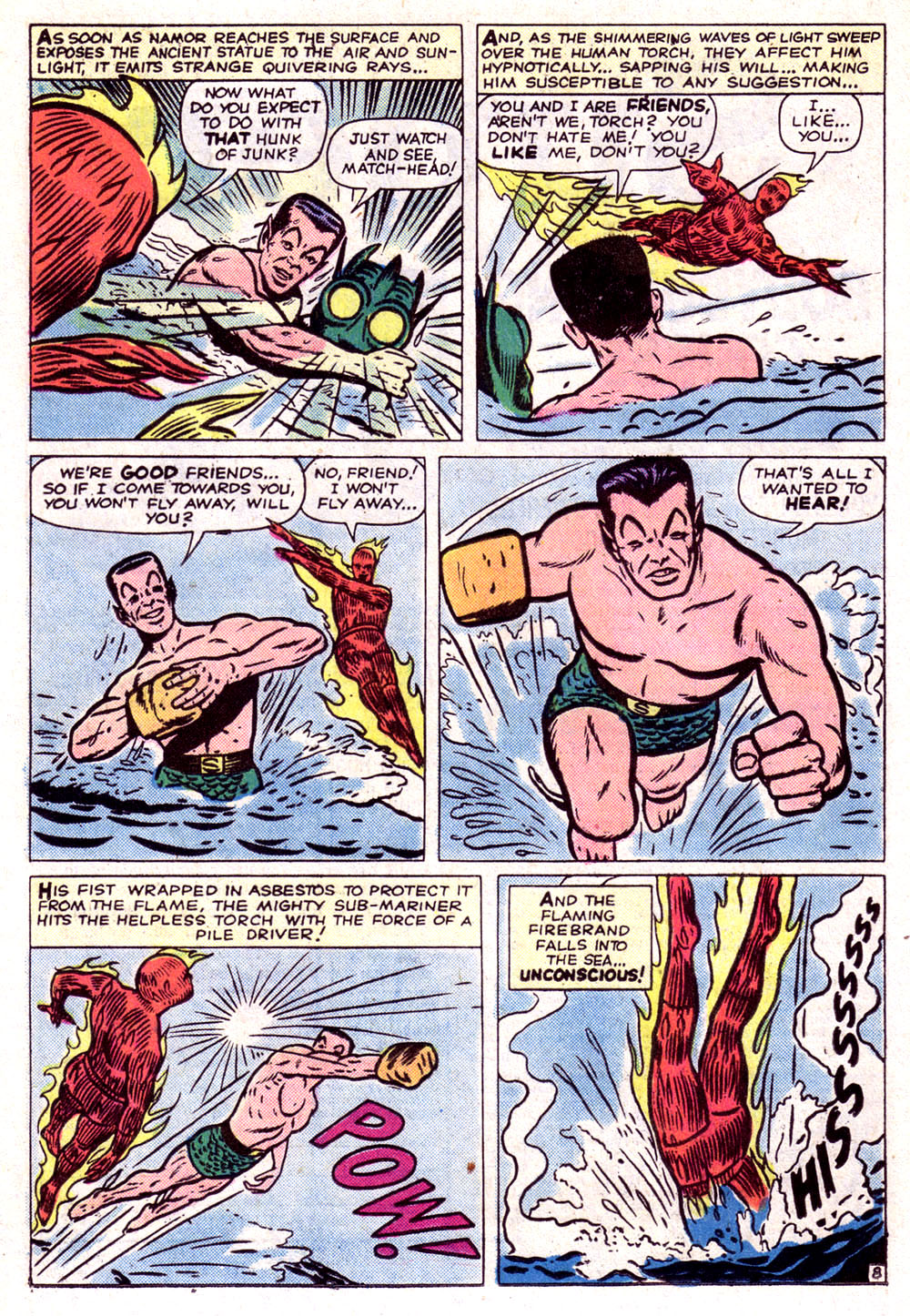 Read online The Human Torch (1974) comic -  Issue #7 - 9