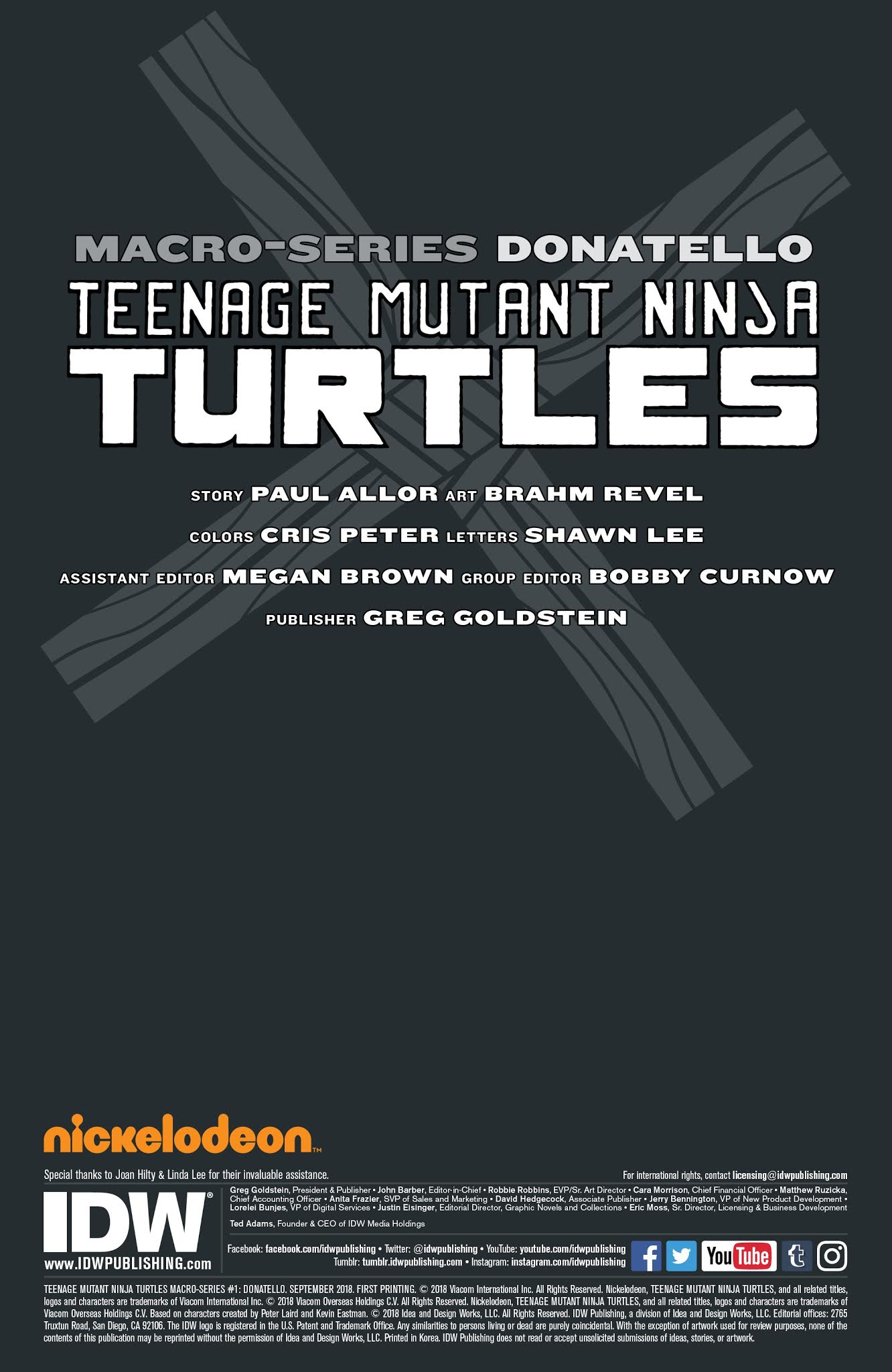 Read online Teenage Mutant Ninja Turtles: Macro-Series comic -  Issue #1 - 2