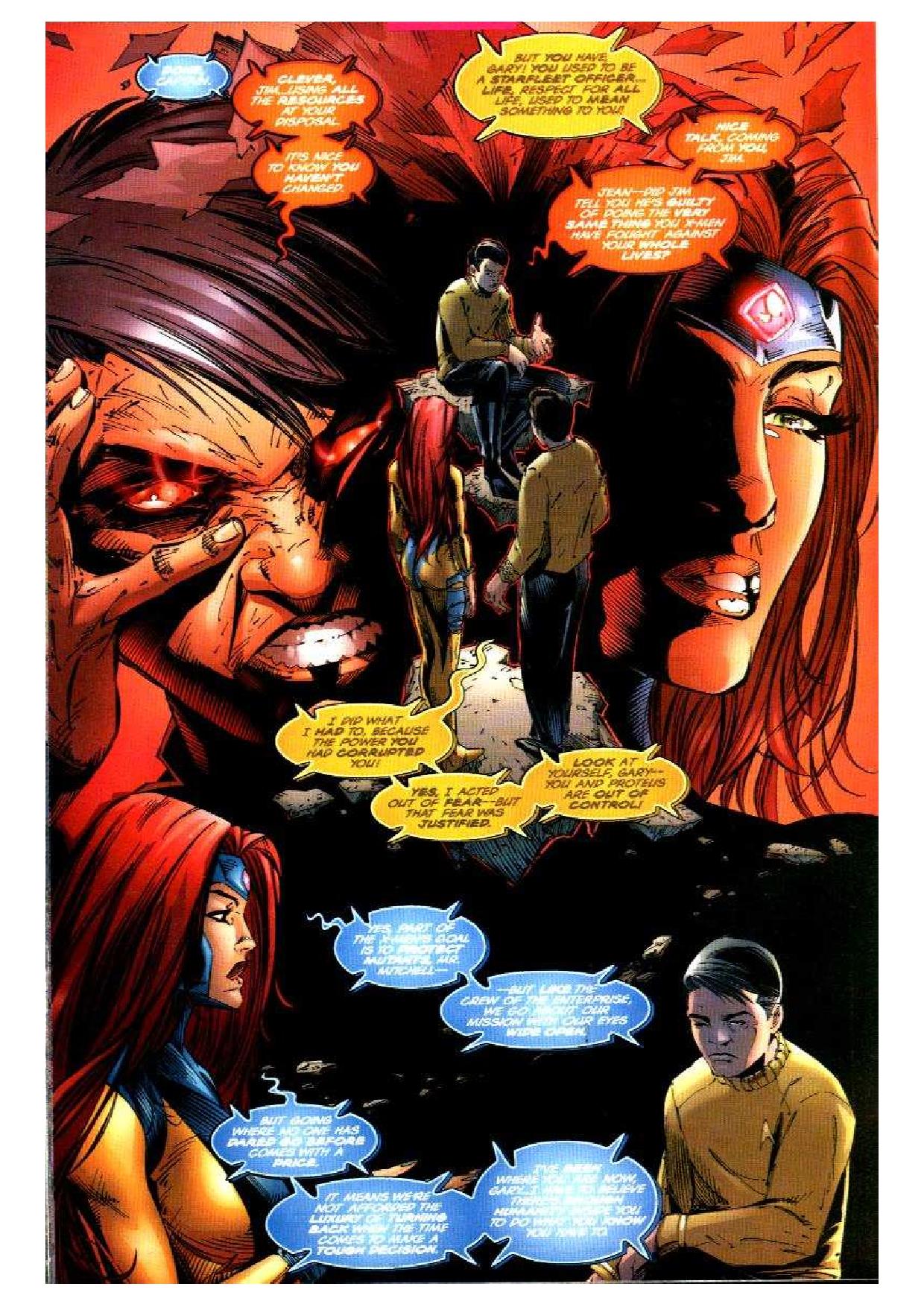 Read online Star Trek/X-Men comic -  Issue # Full - 31