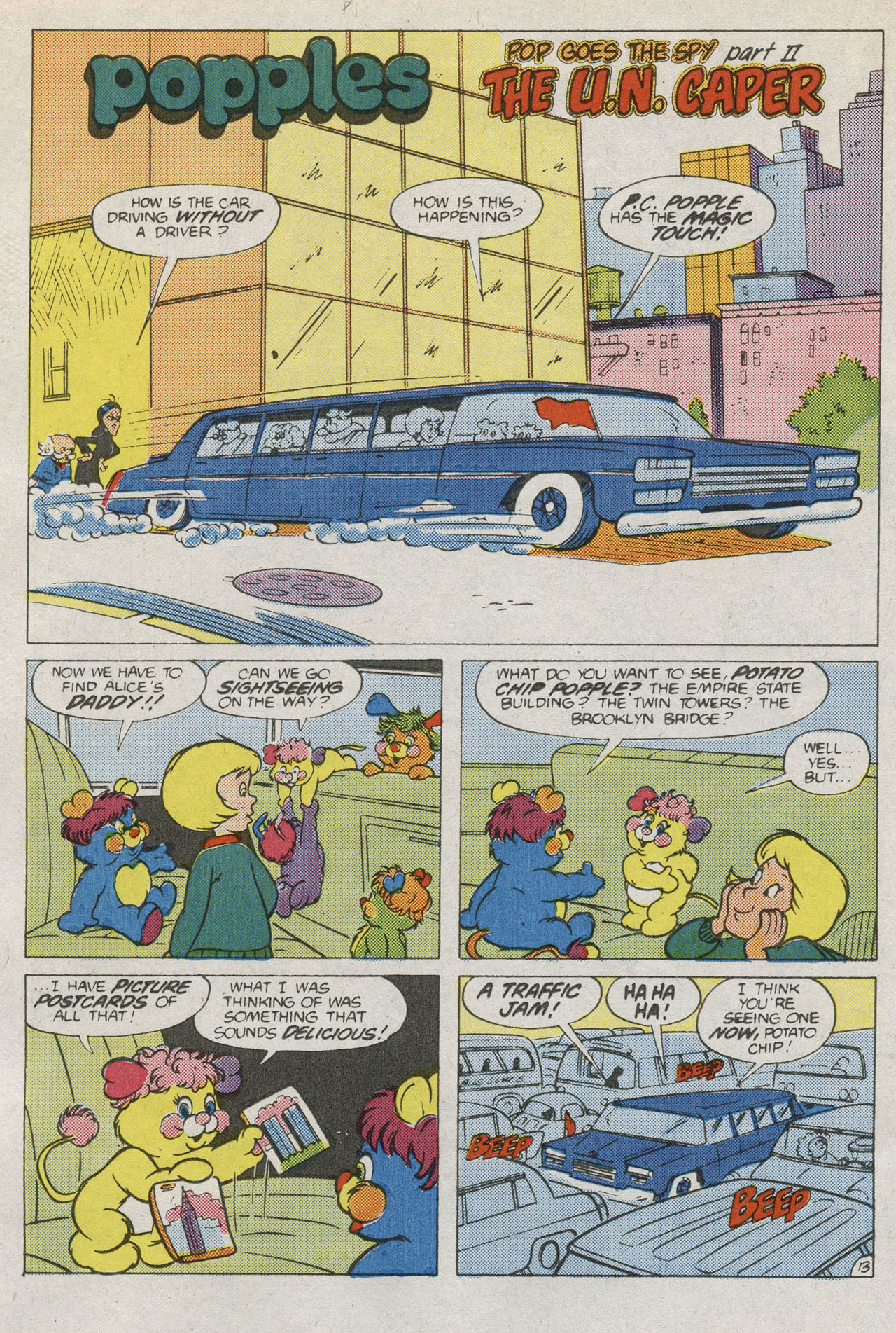 Read online Popples comic -  Issue #1 - 19