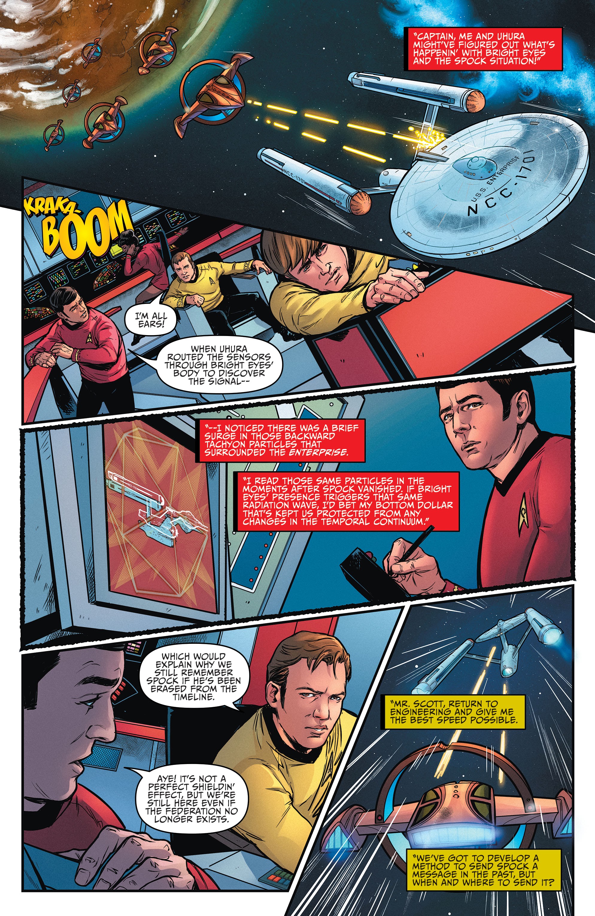 Read online Star Trek: Year Five comic -  Issue #20 - 17