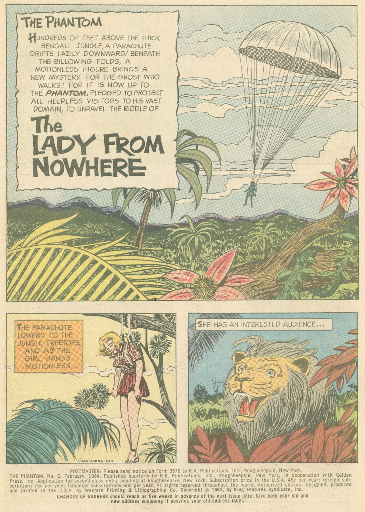 Read online The Phantom (1962) comic -  Issue #6 - 3