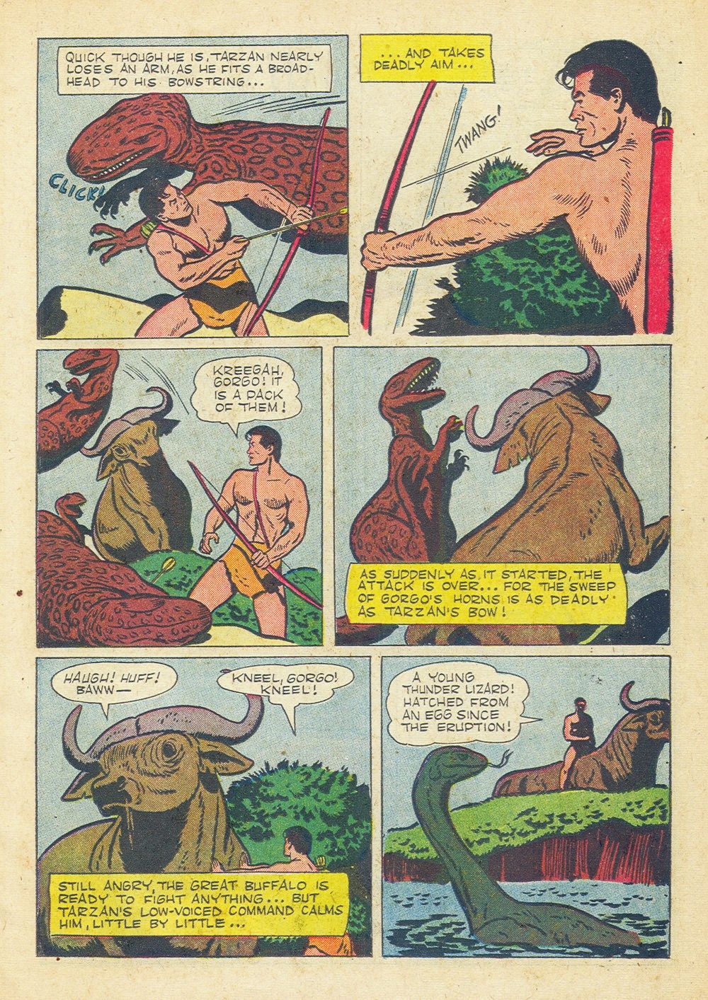 Read online Tarzan (1948) comic -  Issue #58 - 7