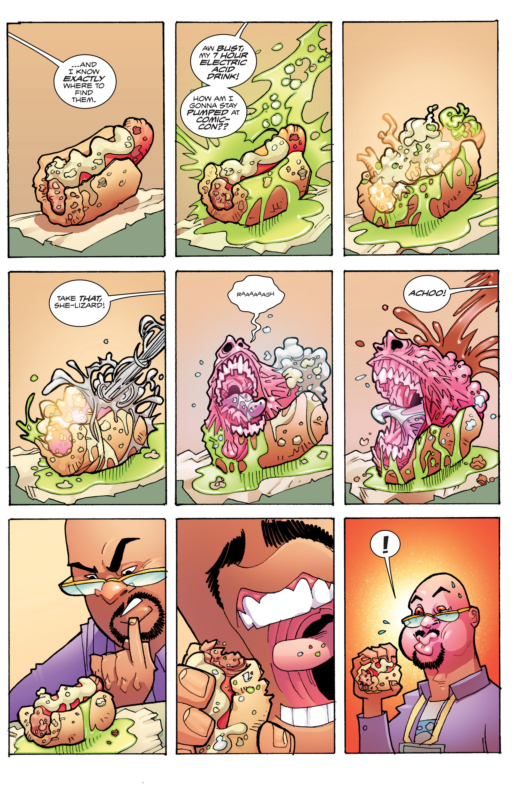 Read online Fanboys vs. Zombies comic -  Issue #1 - 19