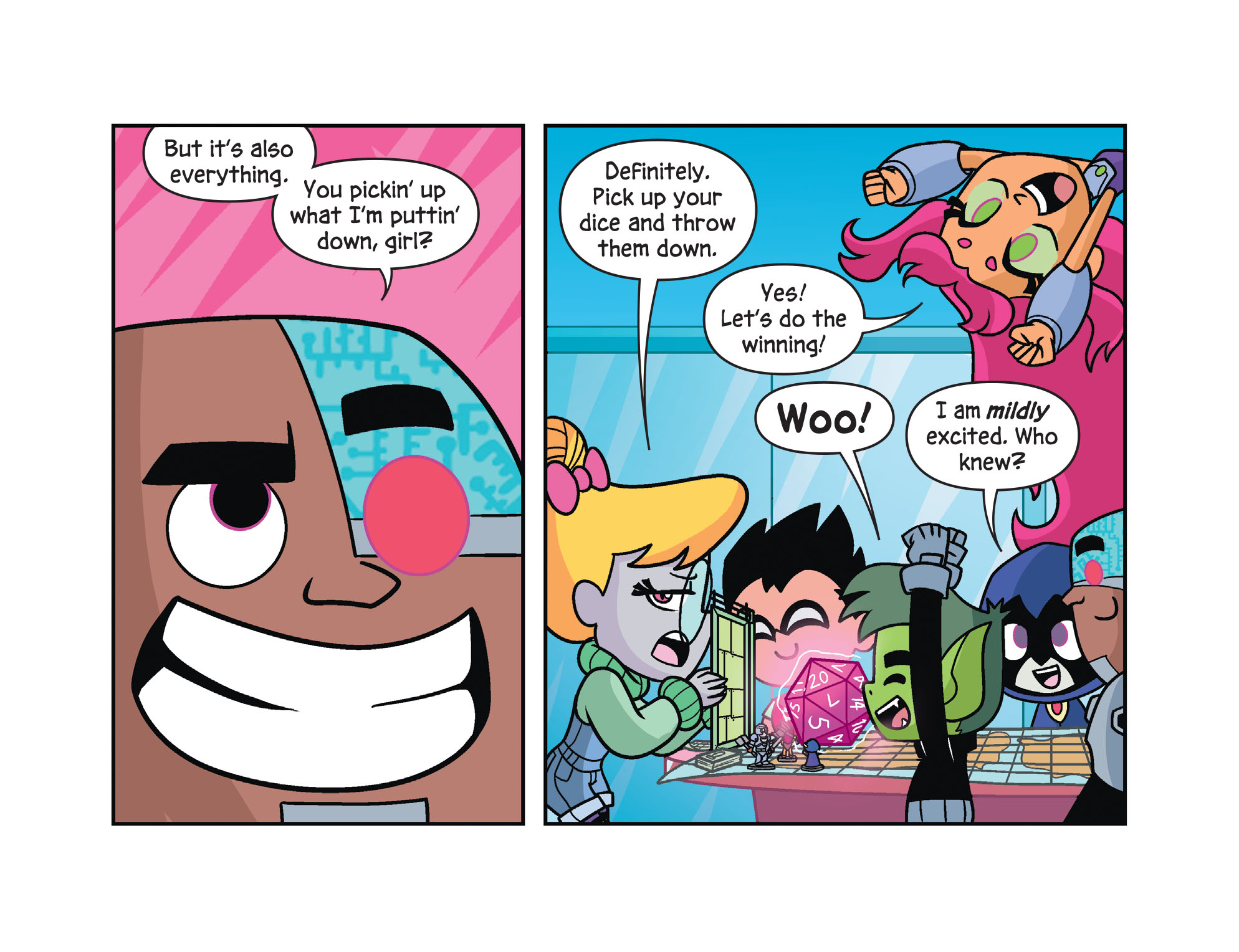 Read online Teen Titans Go! Roll With It! comic -  Issue #6 - 21