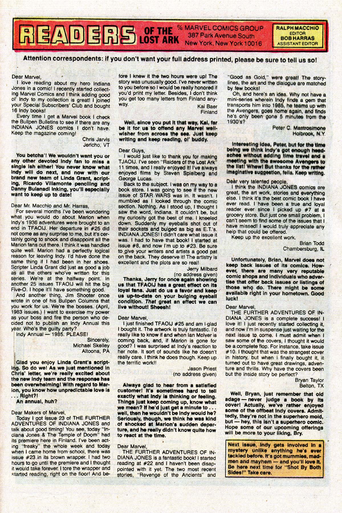 Read online The Further Adventures of Indiana Jones comic -  Issue #28 - 25