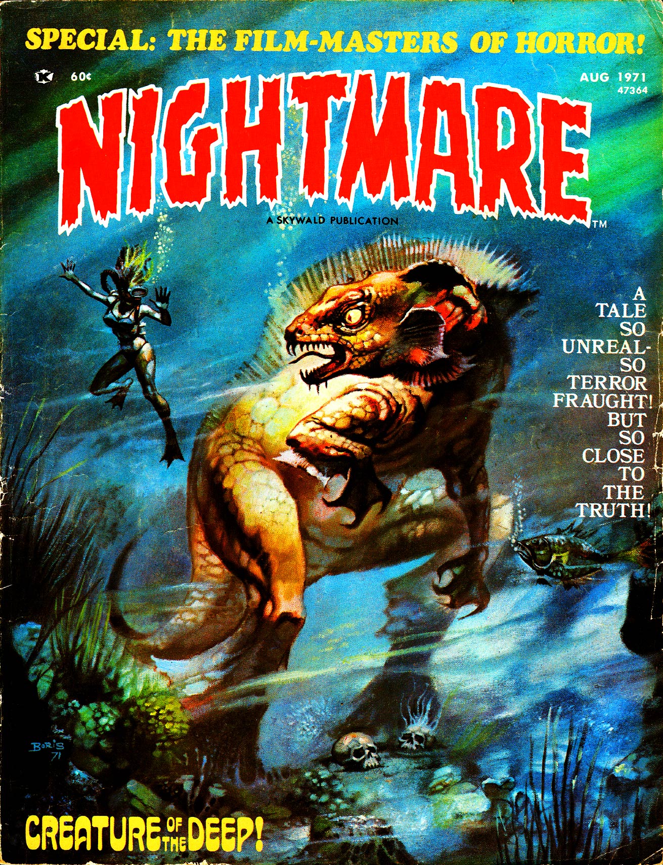 Read online Nightmare (1970) comic -  Issue #5 - 1