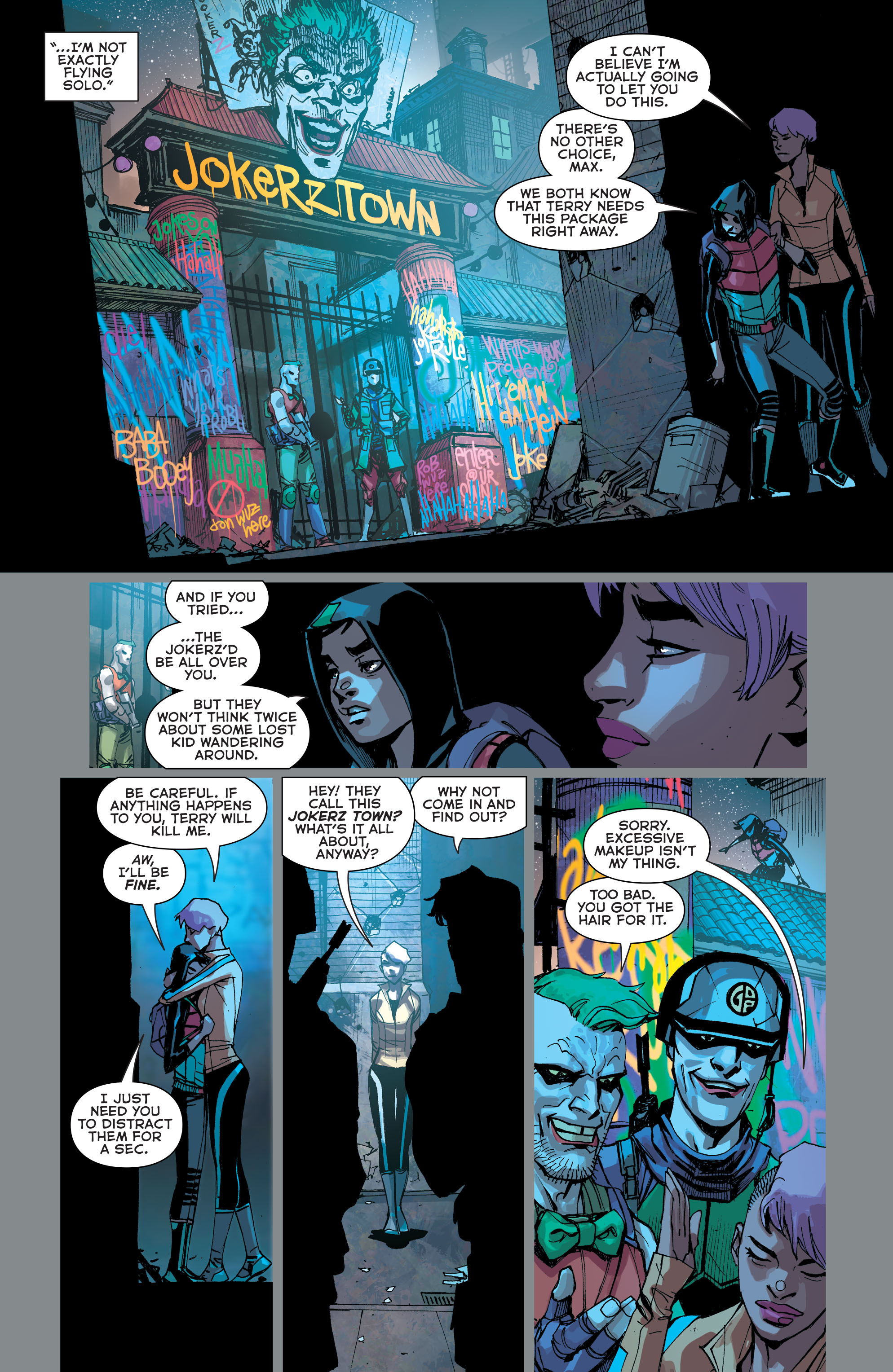 Read online Batman Beyond (2016) comic -  Issue #3 - 13