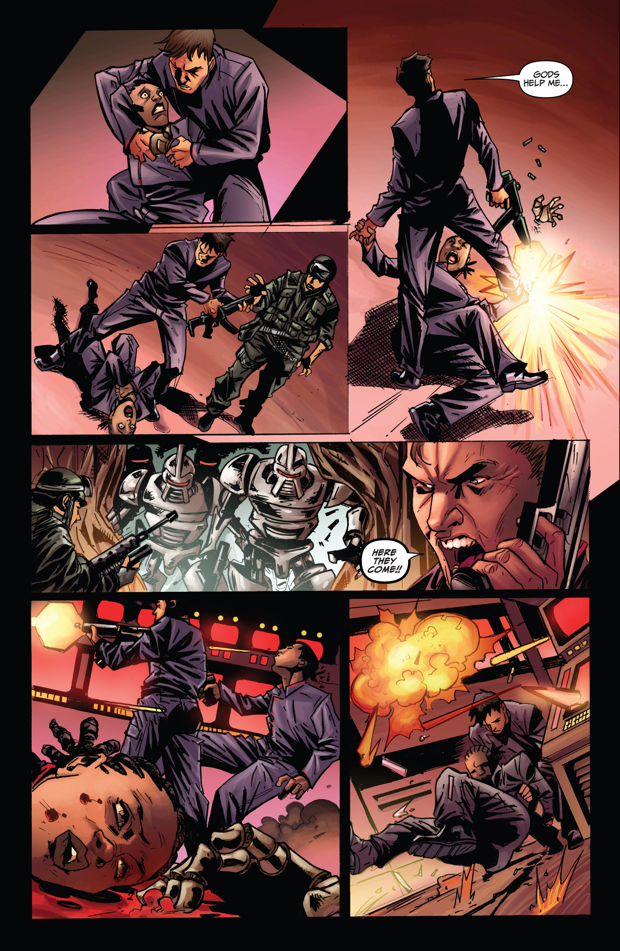 Read online Battlestar Galactica: Cylon War comic -  Issue #3 - 18