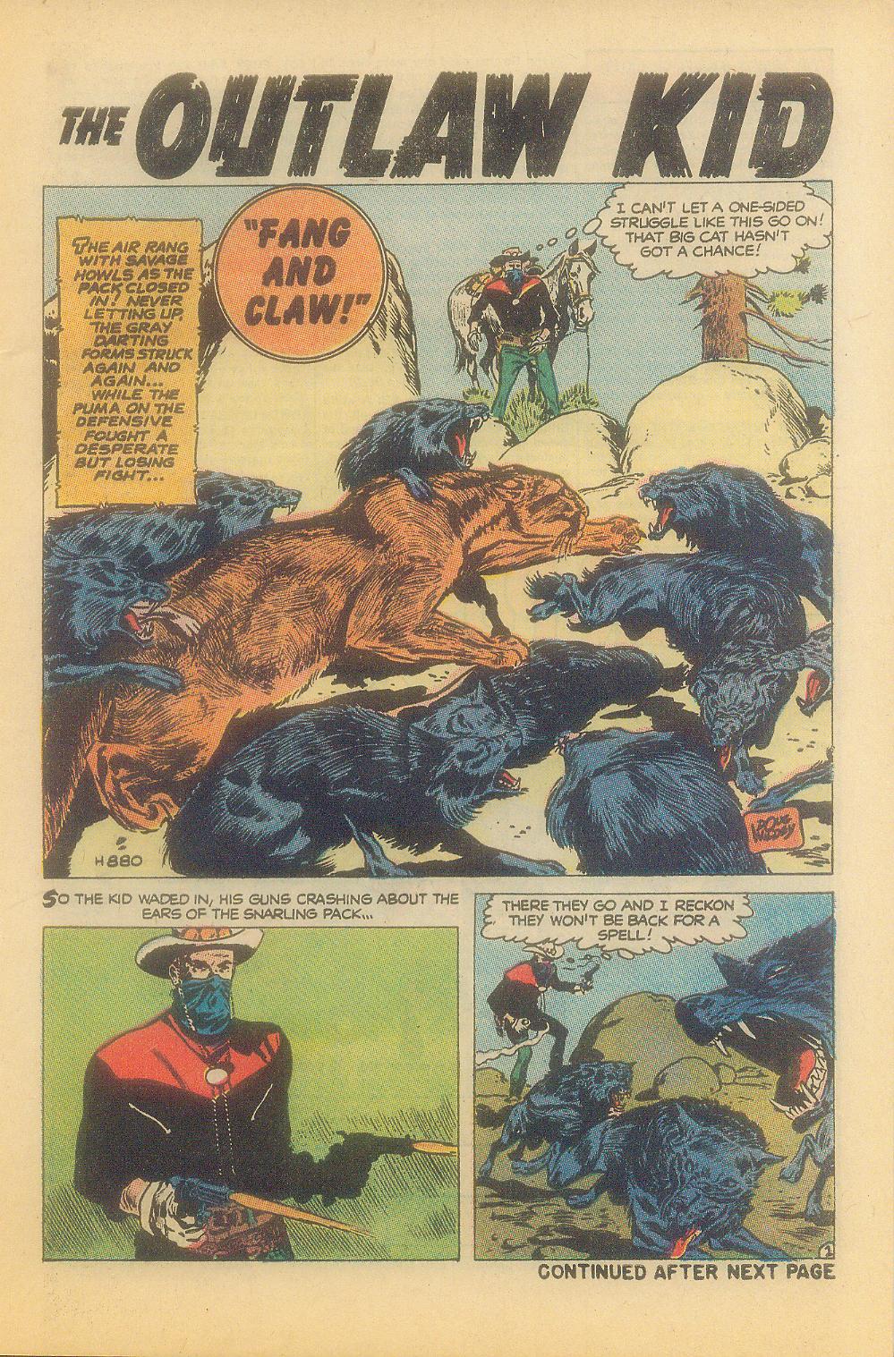 Read online The Outlaw Kid (1970) comic -  Issue #4 - 9