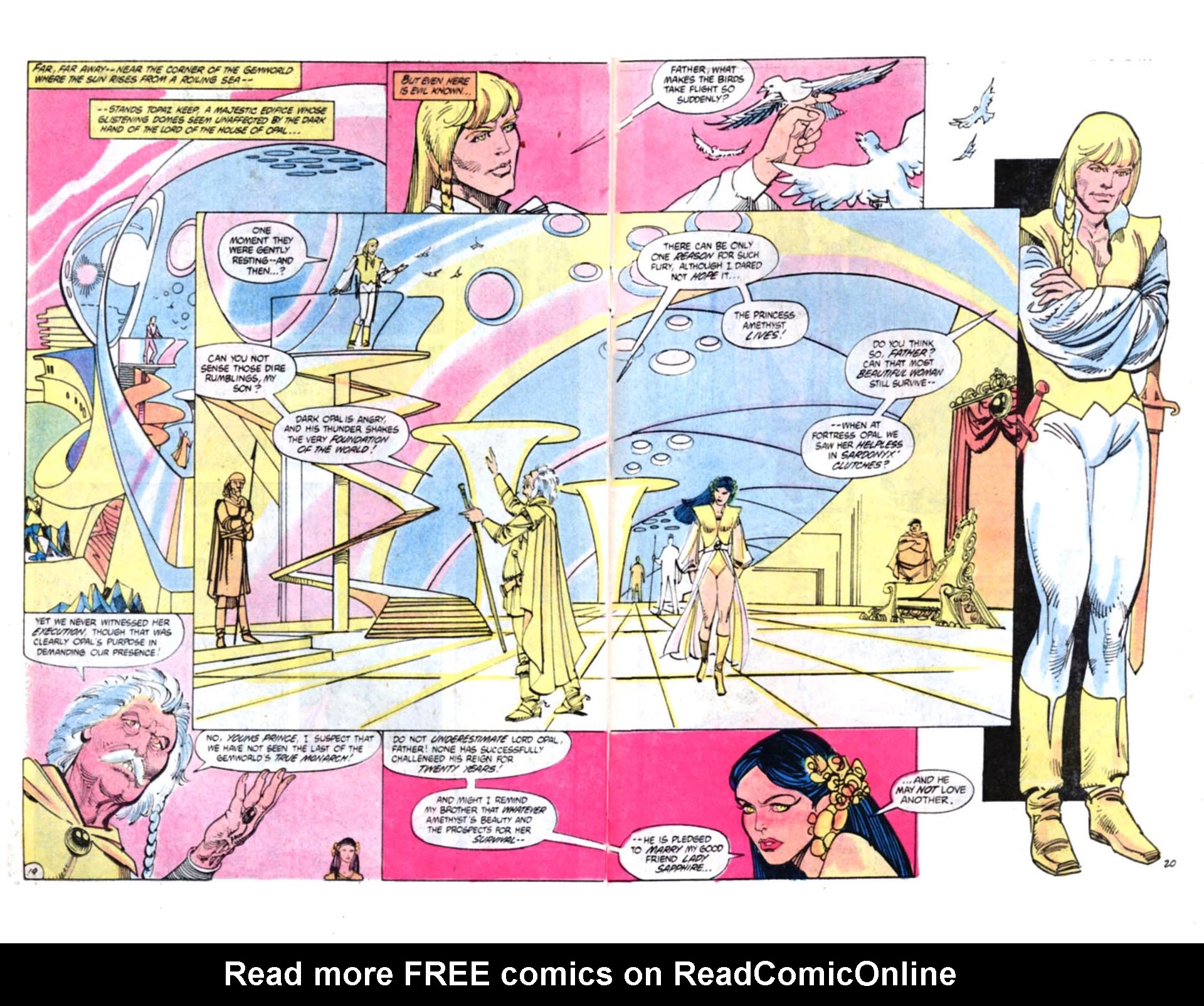 Read online Amethyst, Princess of Gemworld comic -  Issue #4 - 19