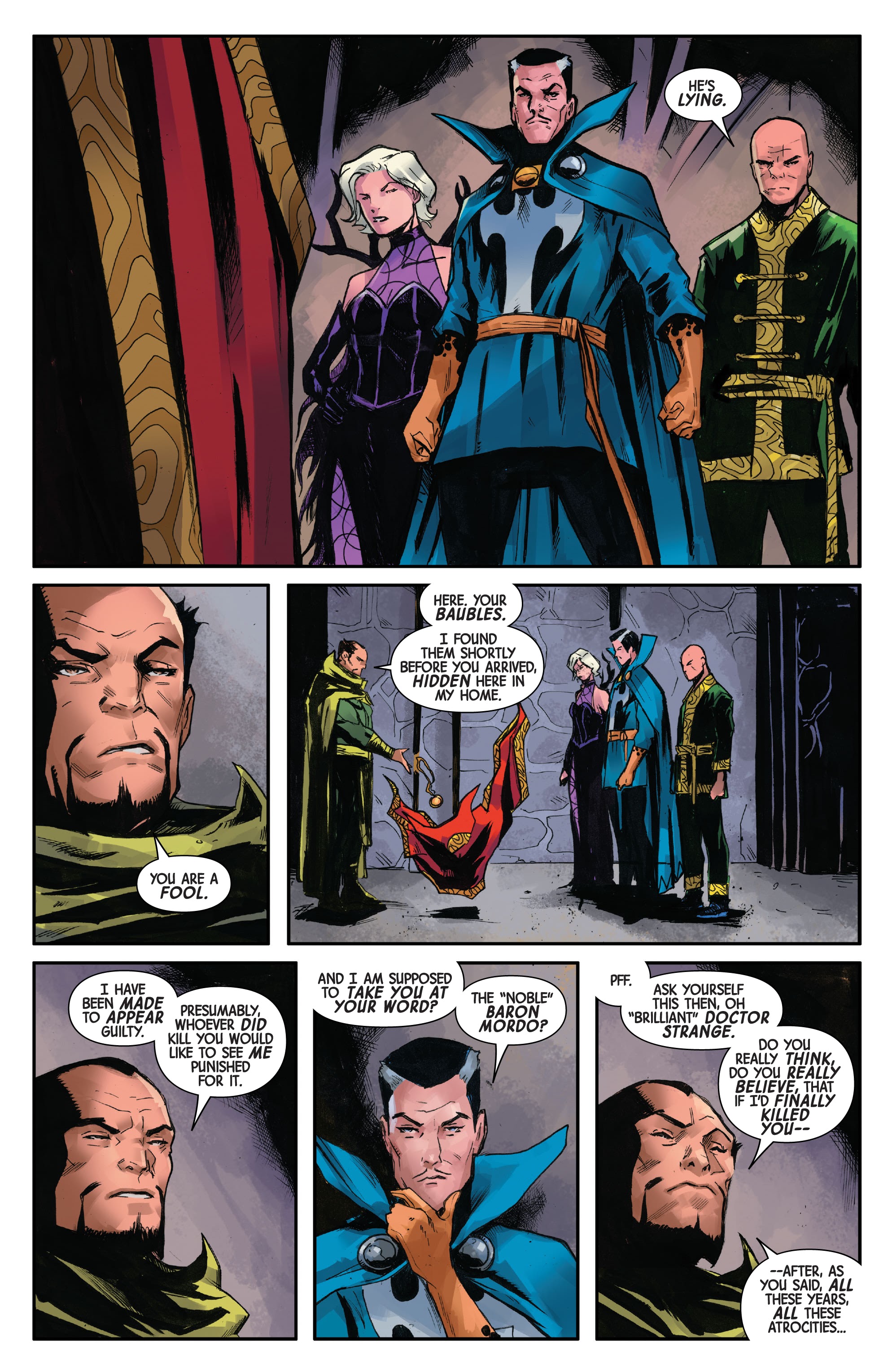 Read online Death of Doctor Strange comic -  Issue #4 - 6