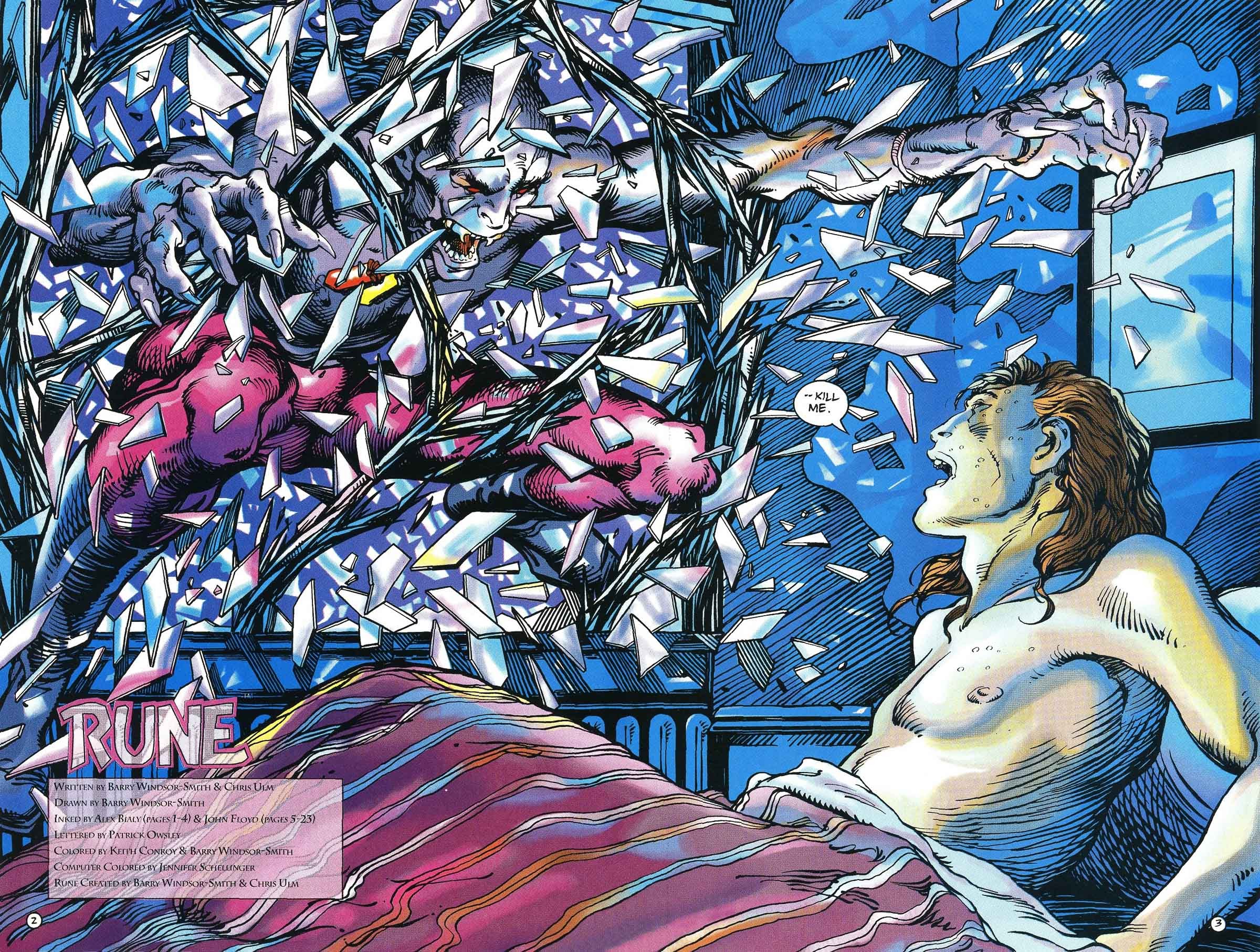 Read online Rune (1994) comic -  Issue #1 - 4