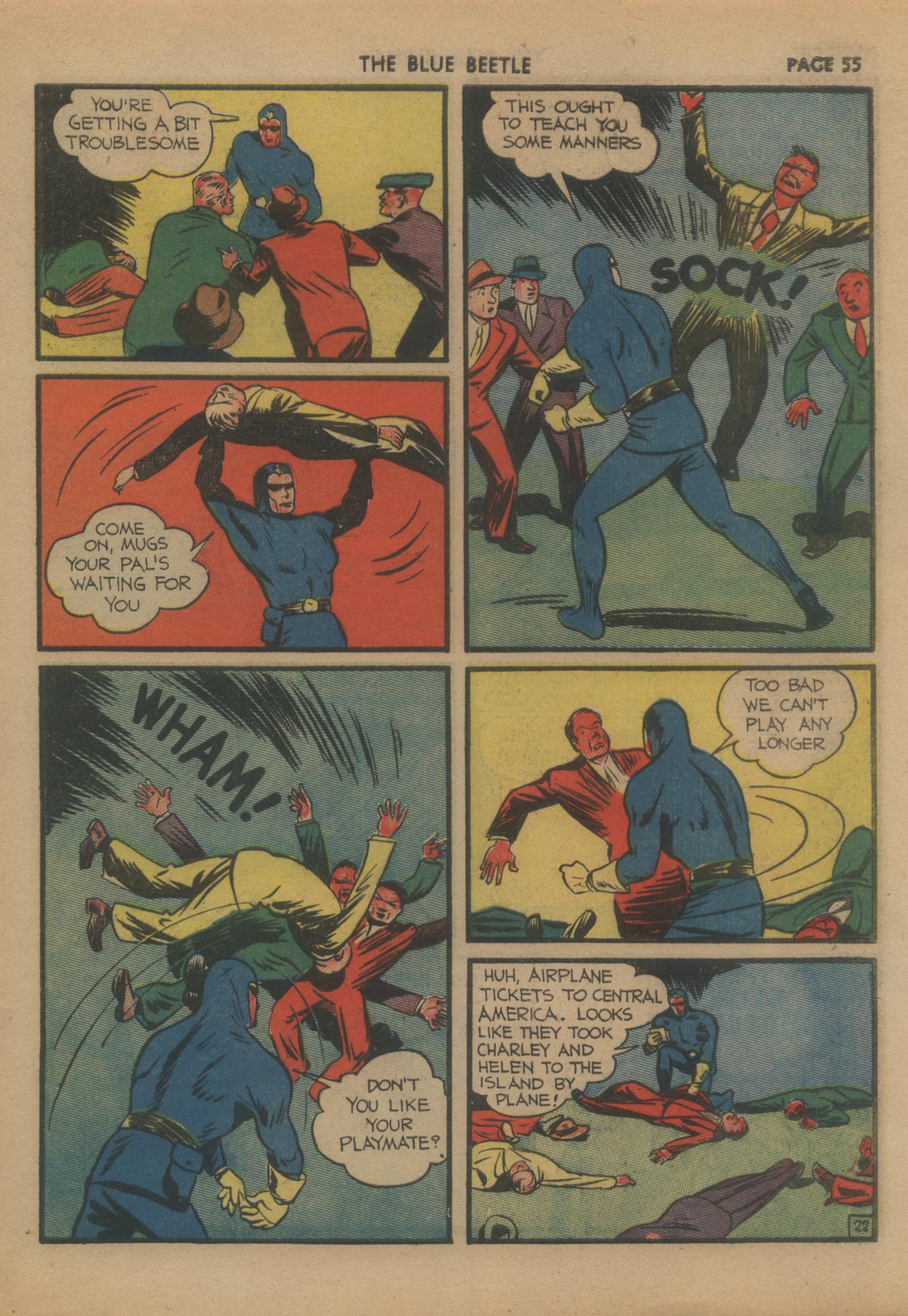 Read online The Blue Beetle comic -  Issue #3 - 57